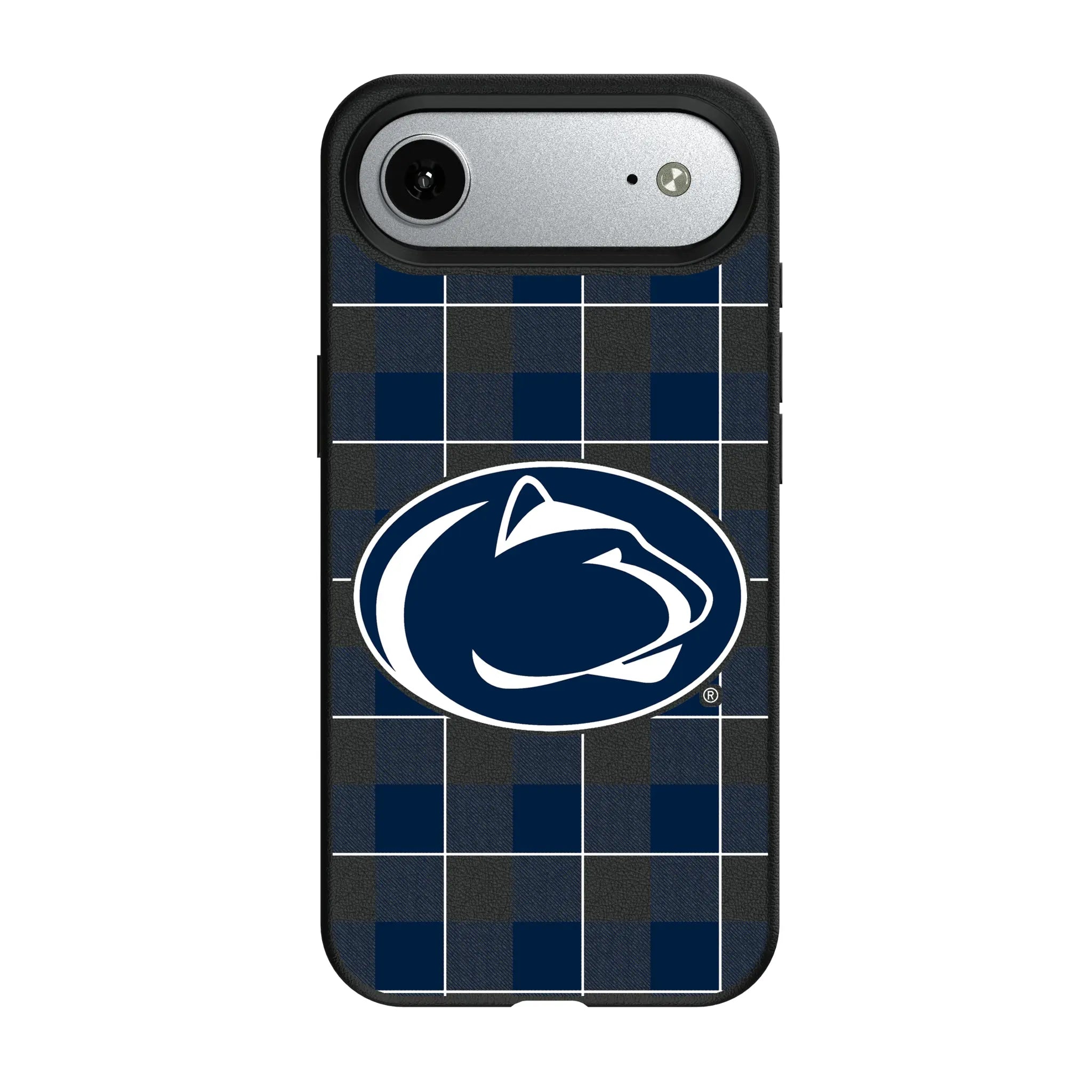Pennsylvania State University Nittany Lions Plaid iPhone MagSafe Compatible Phone Case for Apple iPhone#Device_iPhone Air
