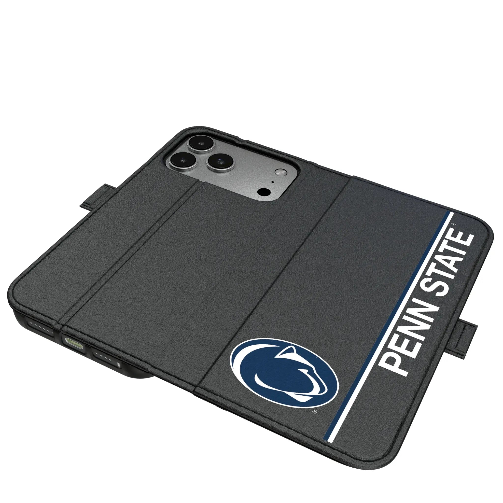 Pennsylvania State University Nittany Lions Sidebar iPhone Folio Phone Case for Apple iPhone#Device_iPhone 17 Pro Max