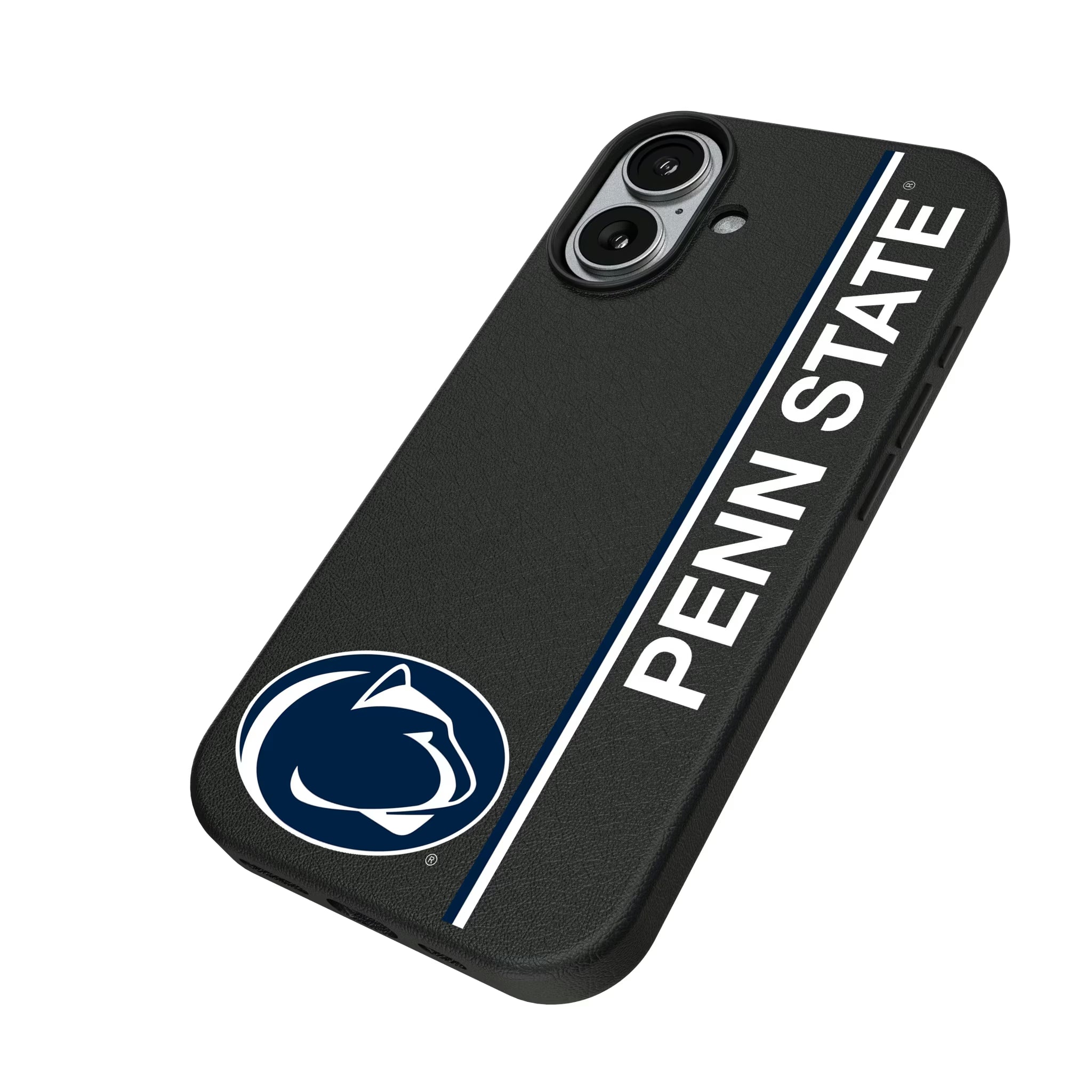 Pennsylvania State University Nittany Lions Sidebar iPhone MagSafe Compatible Phone Case for Apple iPhone - Isometric View#Device_iPhone 17