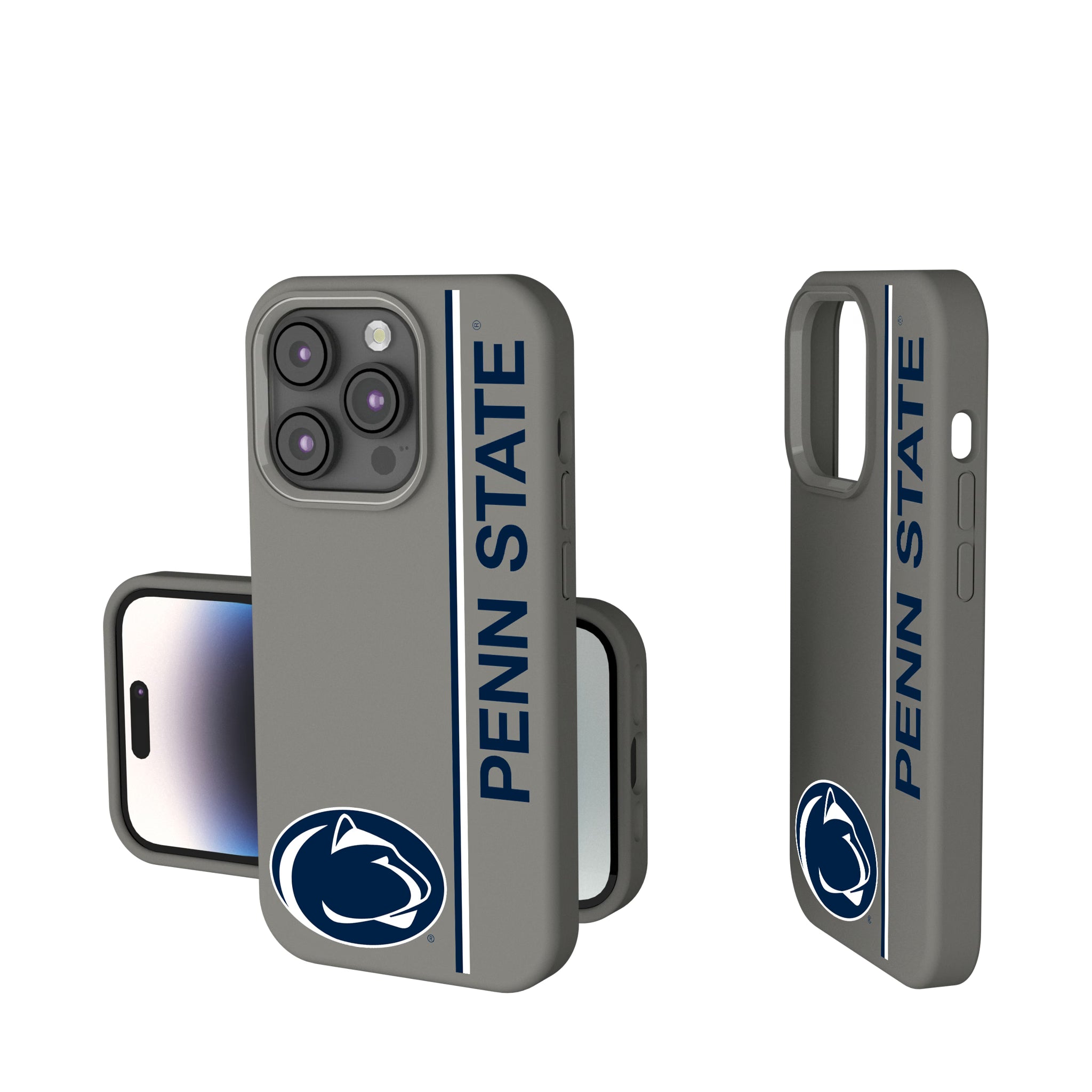 Pennsylvania State University Nittany Lions Sidebar iPhone Soft Touch Phone Case for Apple iPhone