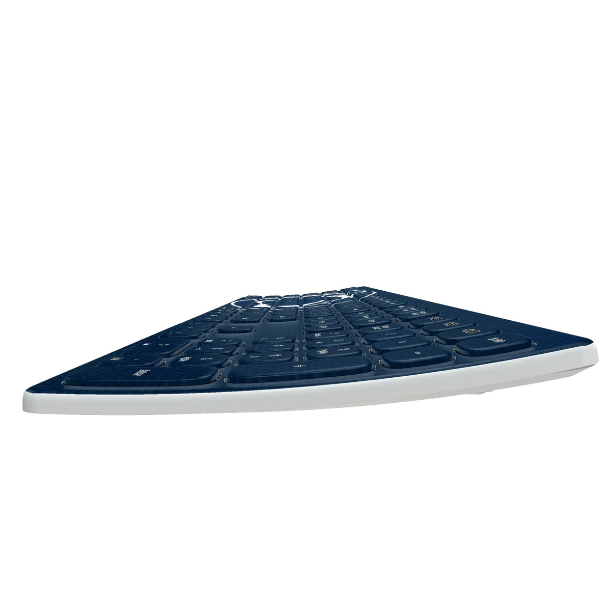 Pennsylvania State University Nittany Lions Solid KKB605 Curved Wireless Keyboard