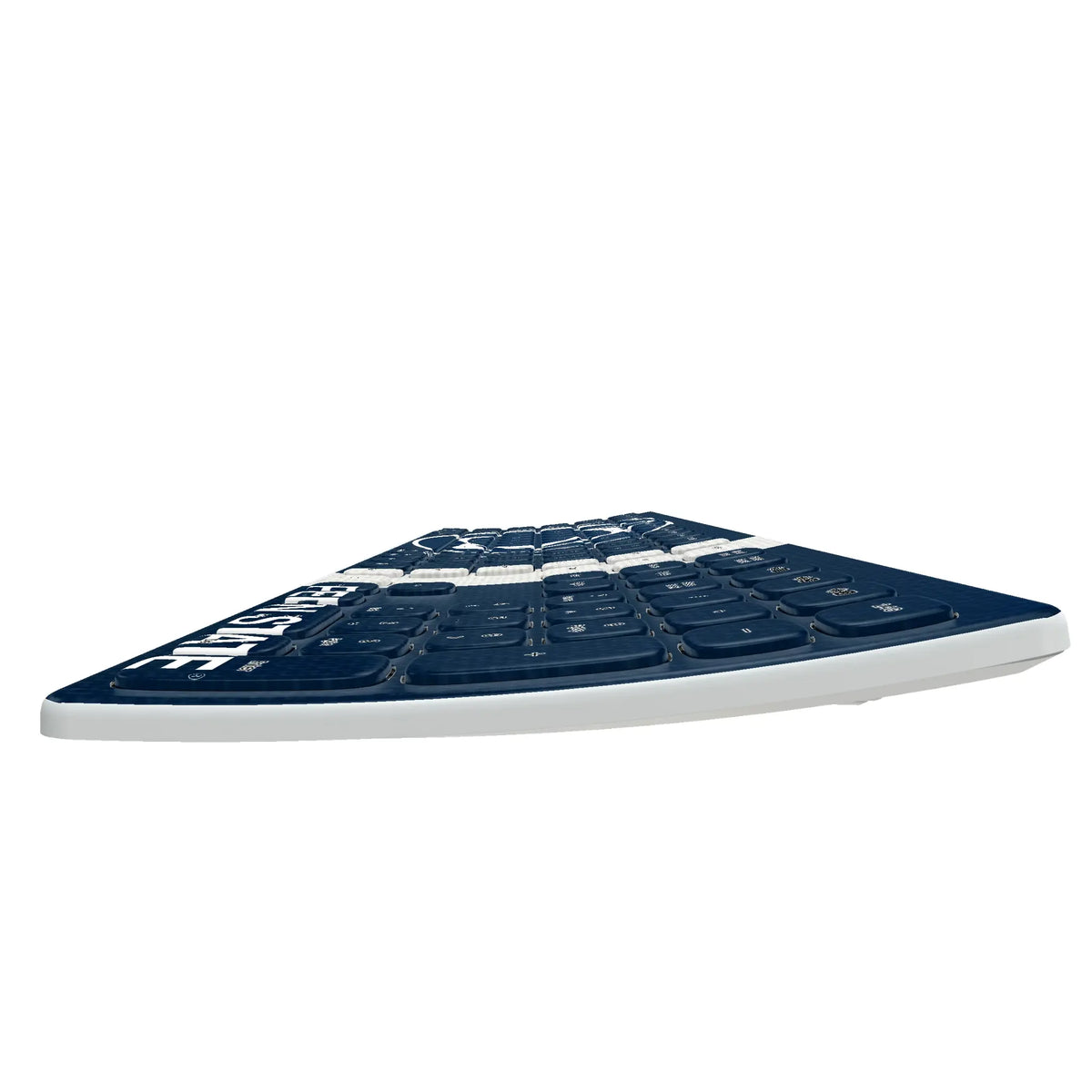 Pennsylvania State University Nittany Lions Stripe KKB605 Curved Wireless Keyboard