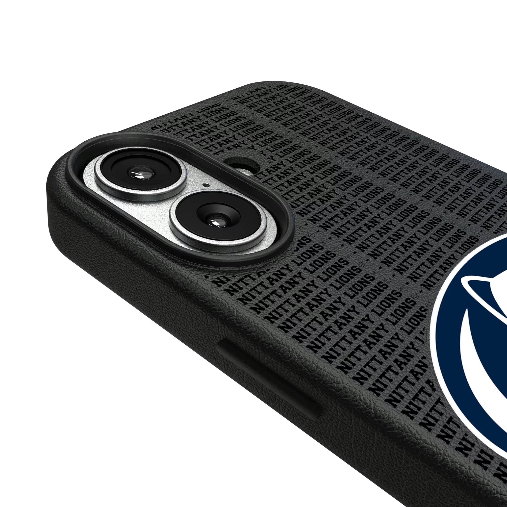 Pennsylvania State University Nittany Lions Text Backdrop iPhone MagSafe Compatible Phone Case for Apple iPhone - Detail#Device_iPhone 17