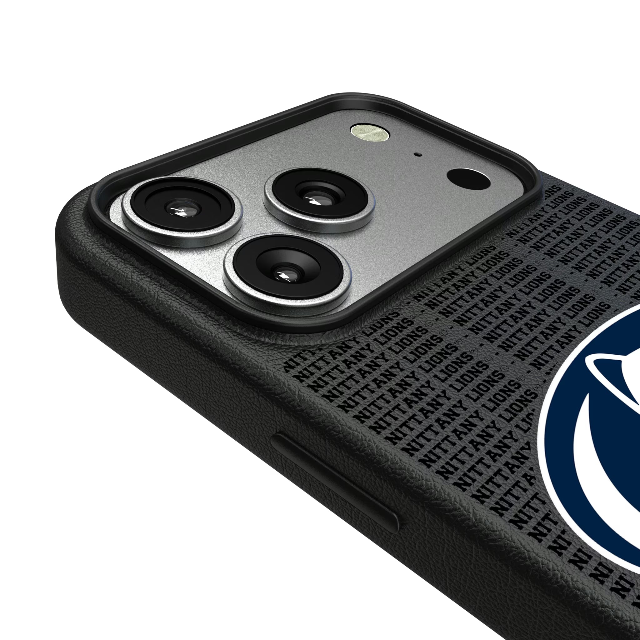Pennsylvania State University Nittany Lions Text Backdrop iPhone MagSafe Compatible Phone Case for Apple iPhone - Detail#Device_iPhone 17 Pro