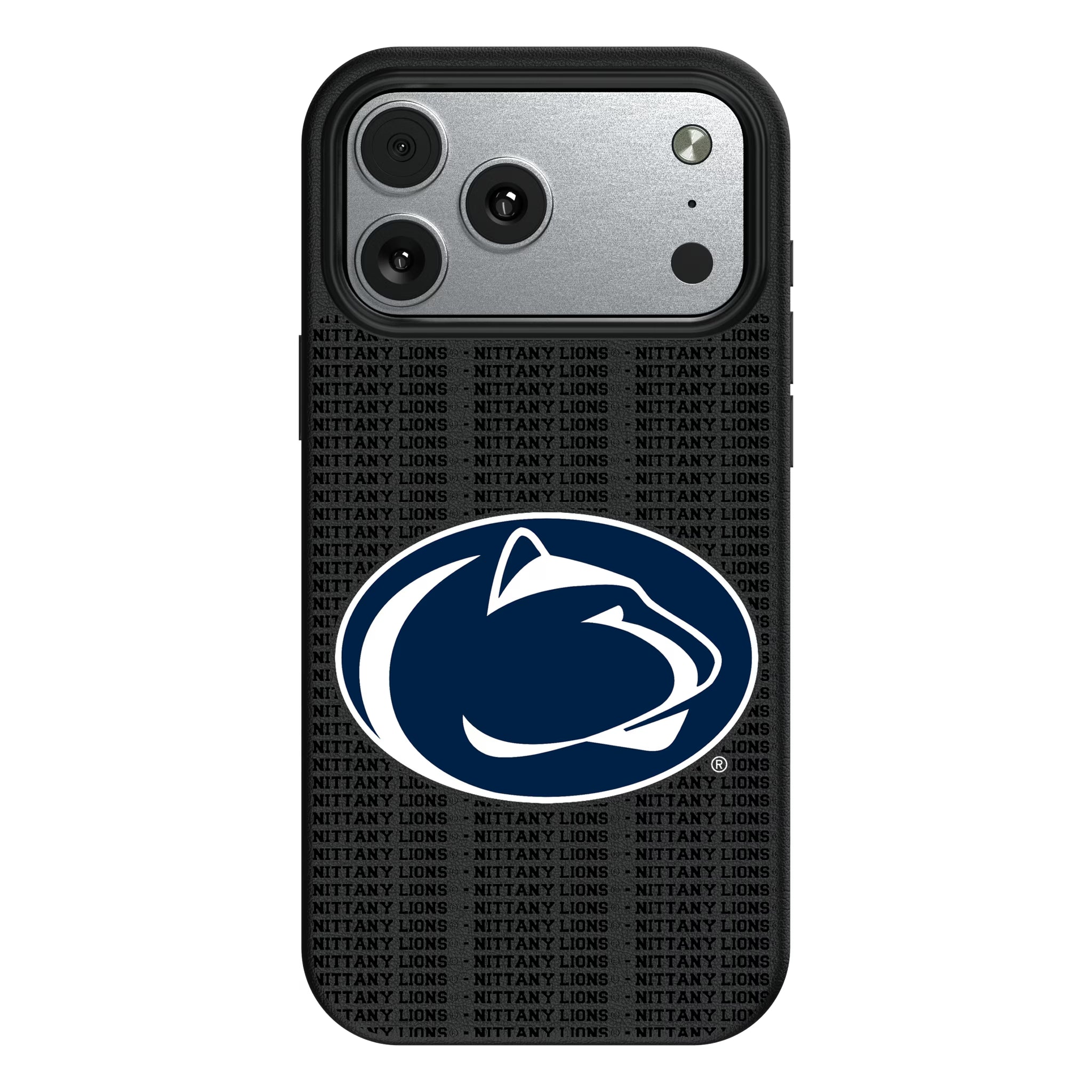 Pennsylvania State University Nittany Lions Text Backdrop iPhone MagSafe Compatible Phone Case for Apple iPhone#Device_iPhone 17 Pro Max