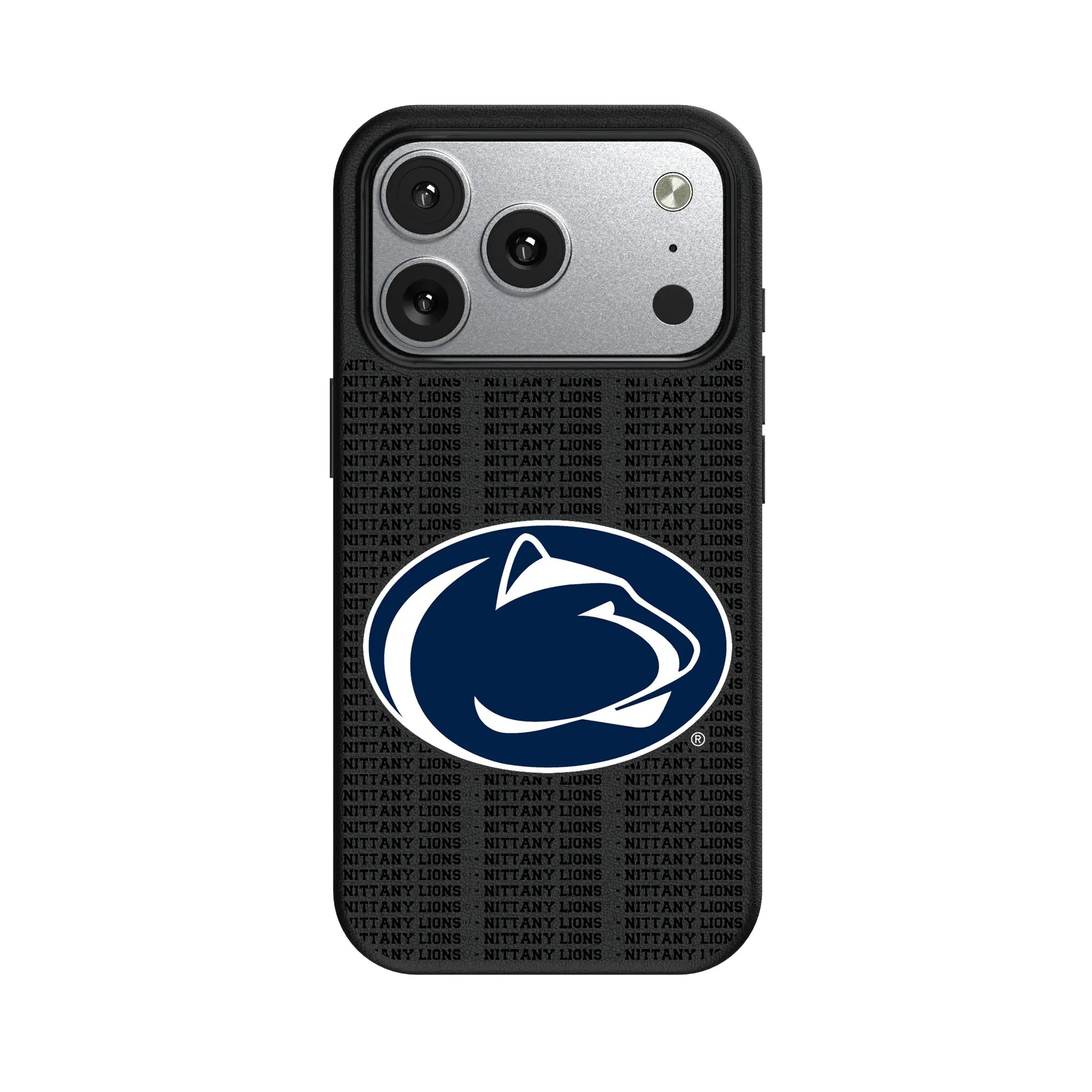Pennsylvania State University Nittany Lions Text Backdrop iPhone MagSafe Compatible Phone Case for Apple iPhone#Device_iPhone 17 Pro