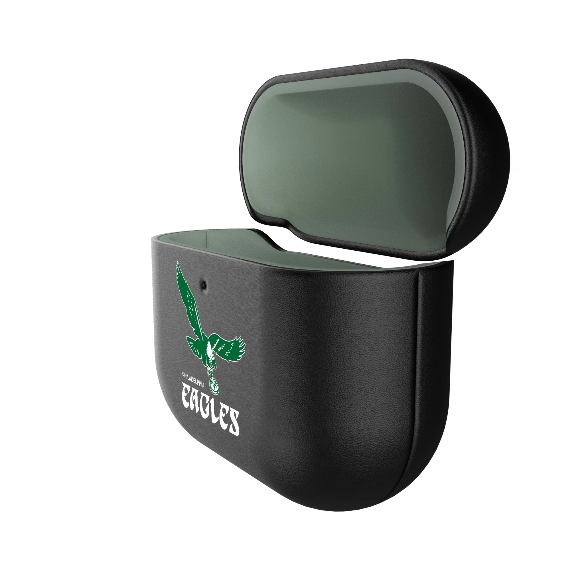 Philadelphia Eagles 1973-1995 Historic Collection Insignia AirPods AirPod Case Cover - Isometric View#Device_AirPods 4