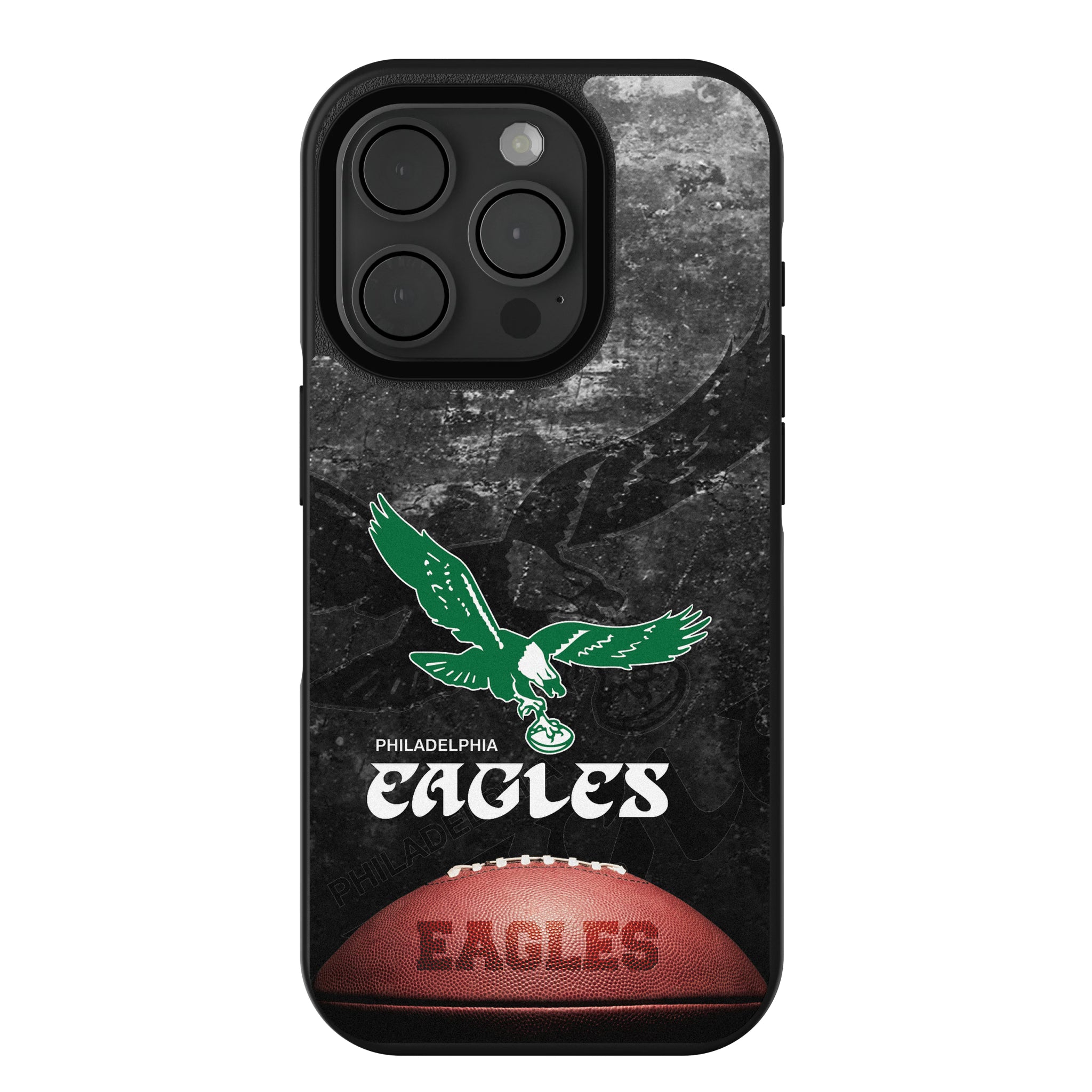 Philadelphia Eagles 1973-1995 Historic Collection Legendary iPhone Bump Phone Case for Apple iPhone