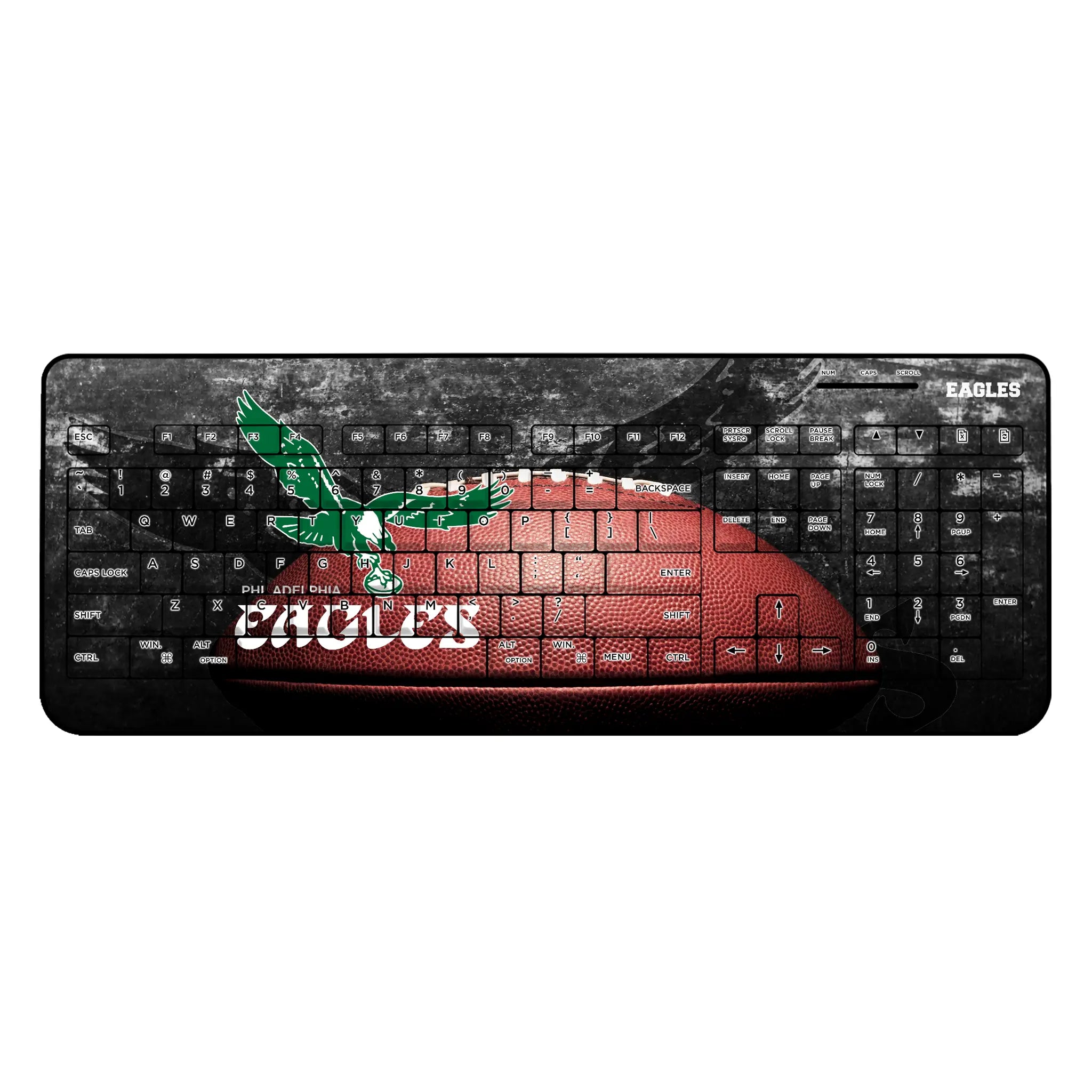 Philadelphia Eagles 1973-1995 Historic Collection Legendary Wireless USB Keyboard