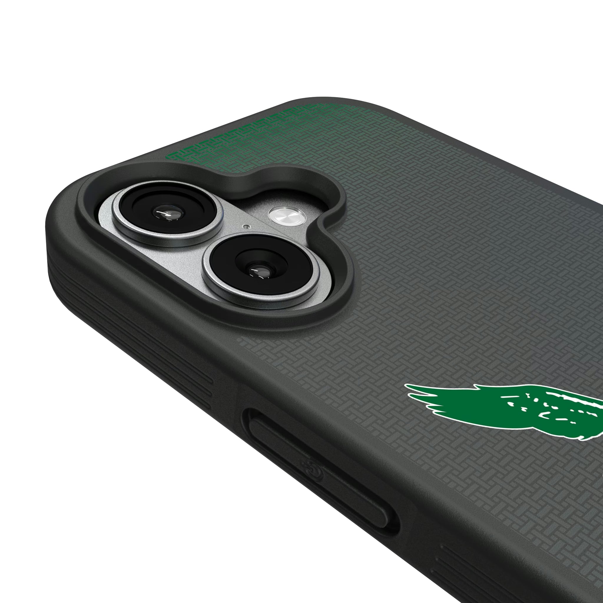 Philadelphia Eagles 1973-1995 Historic Collection Linen iPhone Bump Phone Case for Apple iPhone - Detail#Device_iPhone 17