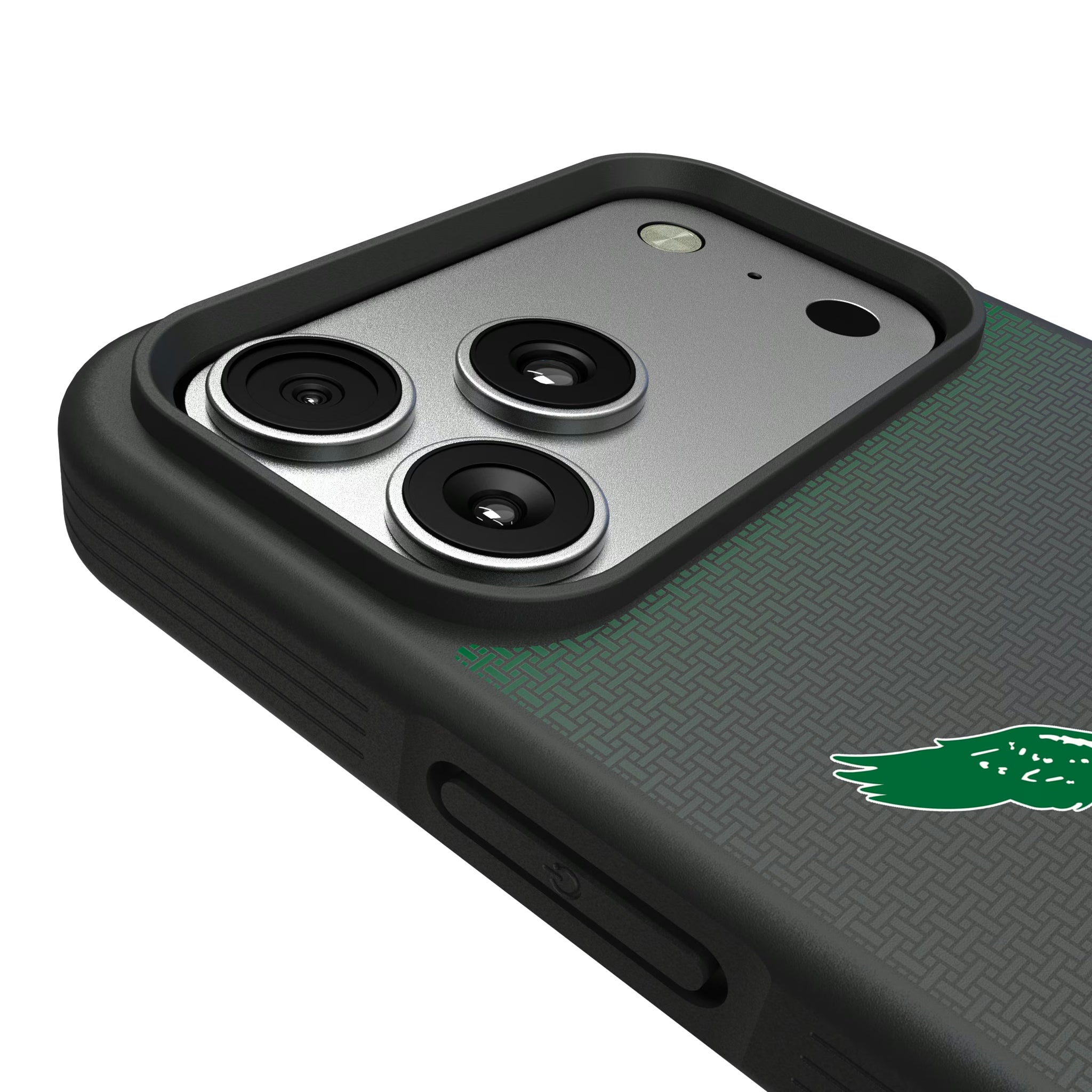 Philadelphia Eagles 1973-1995 Historic Collection Linen iPhone Bump Phone Case for Apple iPhone - Detail#Device_iPhone 17 Pro Max