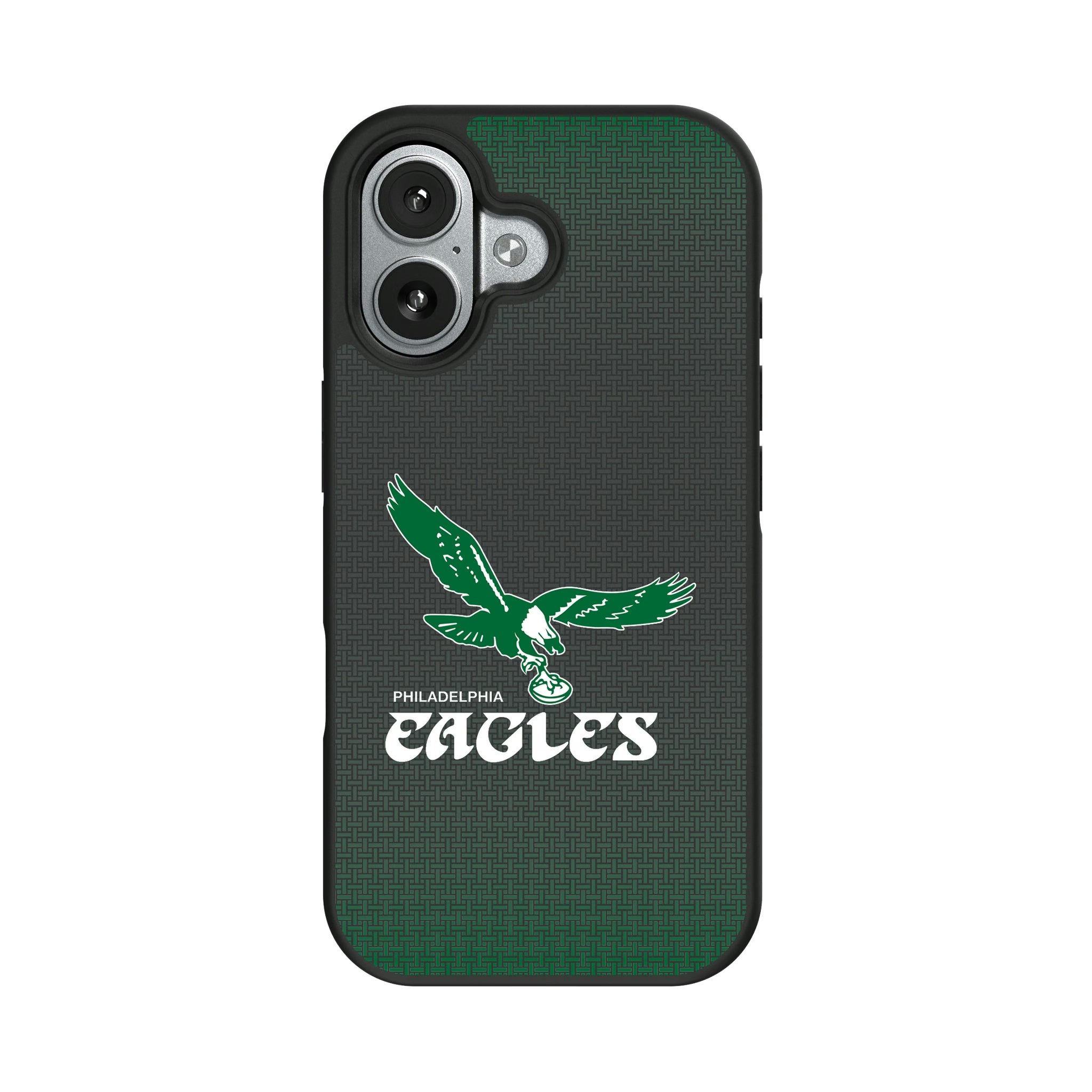 Philadelphia Eagles 1973-1995 Historic Collection Linen iPhone Bump Phone Case for Apple iPhone#Device_iPhone 17