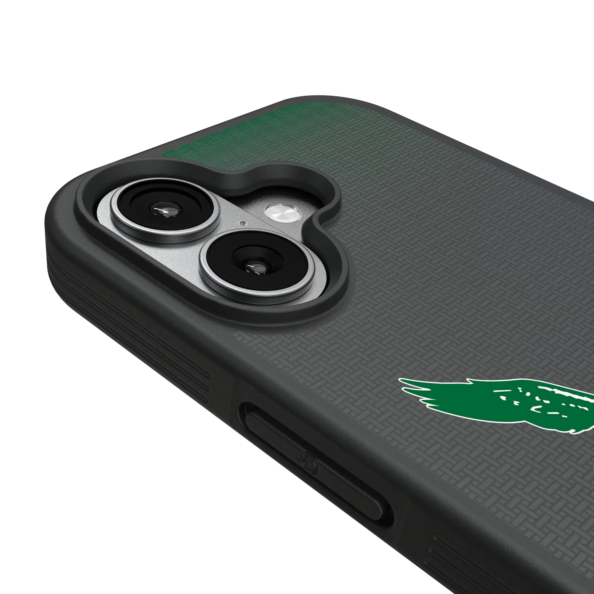 Philadelphia Eagles 1973-1995 Historic Collection Linen iPhone Bump Phone Case for Apple iPhone - Detail#Device_iPhone 17