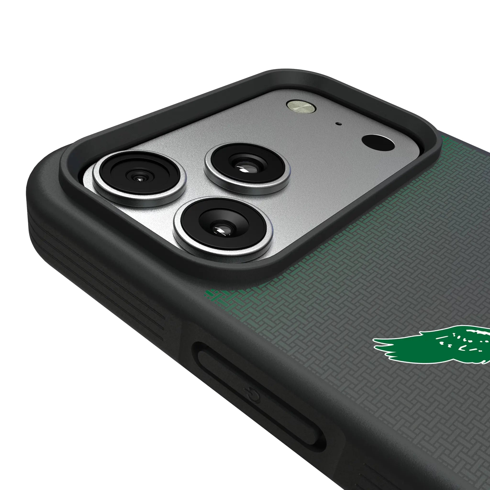 Philadelphia Eagles 1973-1995 Historic Collection Linen iPhone Bump Phone Case for Apple iPhone - Detail#Device_iPhone 17 Pro Max
