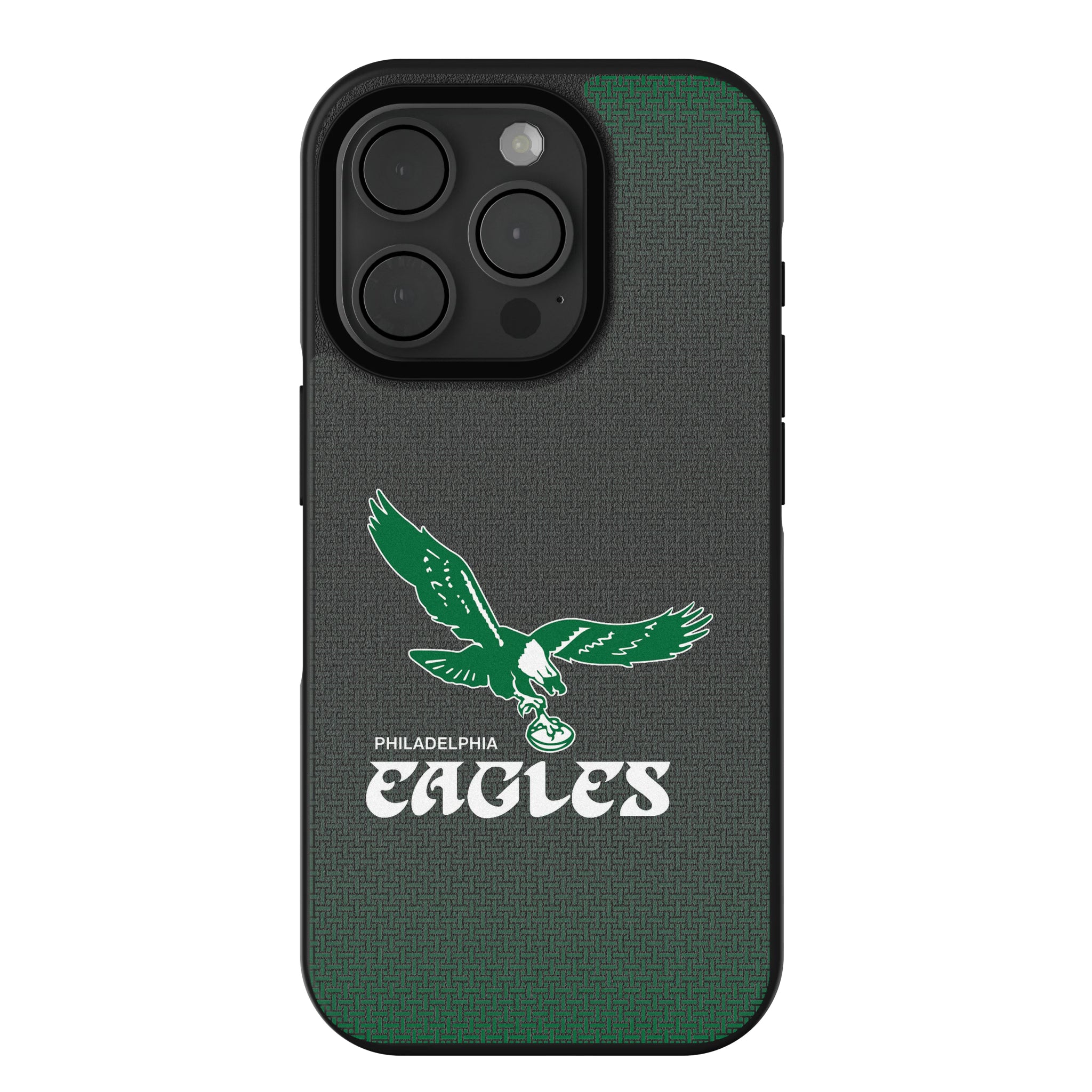 Philadelphia Eagles 1973-1995 Historic Collection Linen iPhone Bump Phone Case for Apple iPhone