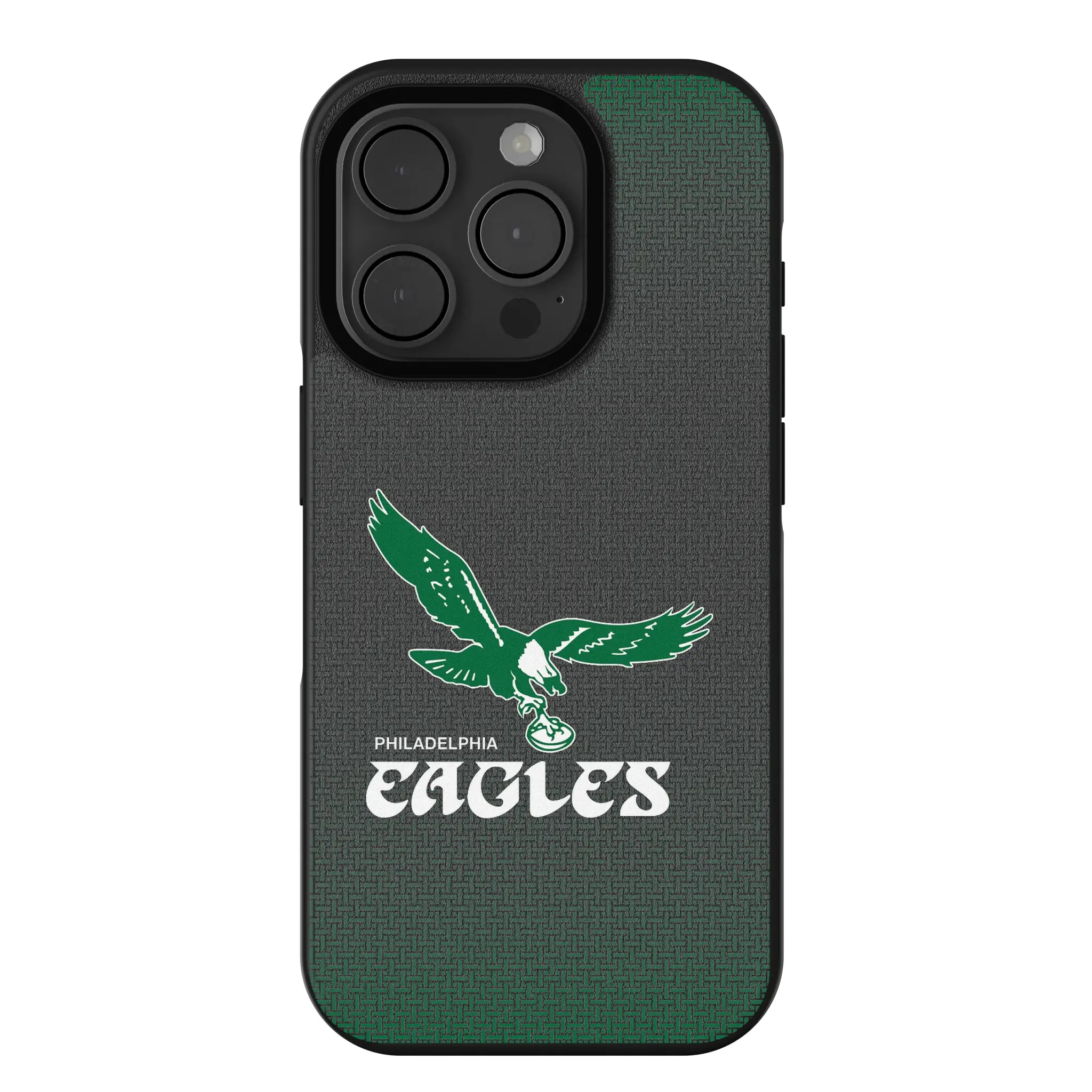 Philadelphia Eagles 1973-1995 Historic Collection Linen iPhone Bump Phone Case for Apple iPhone