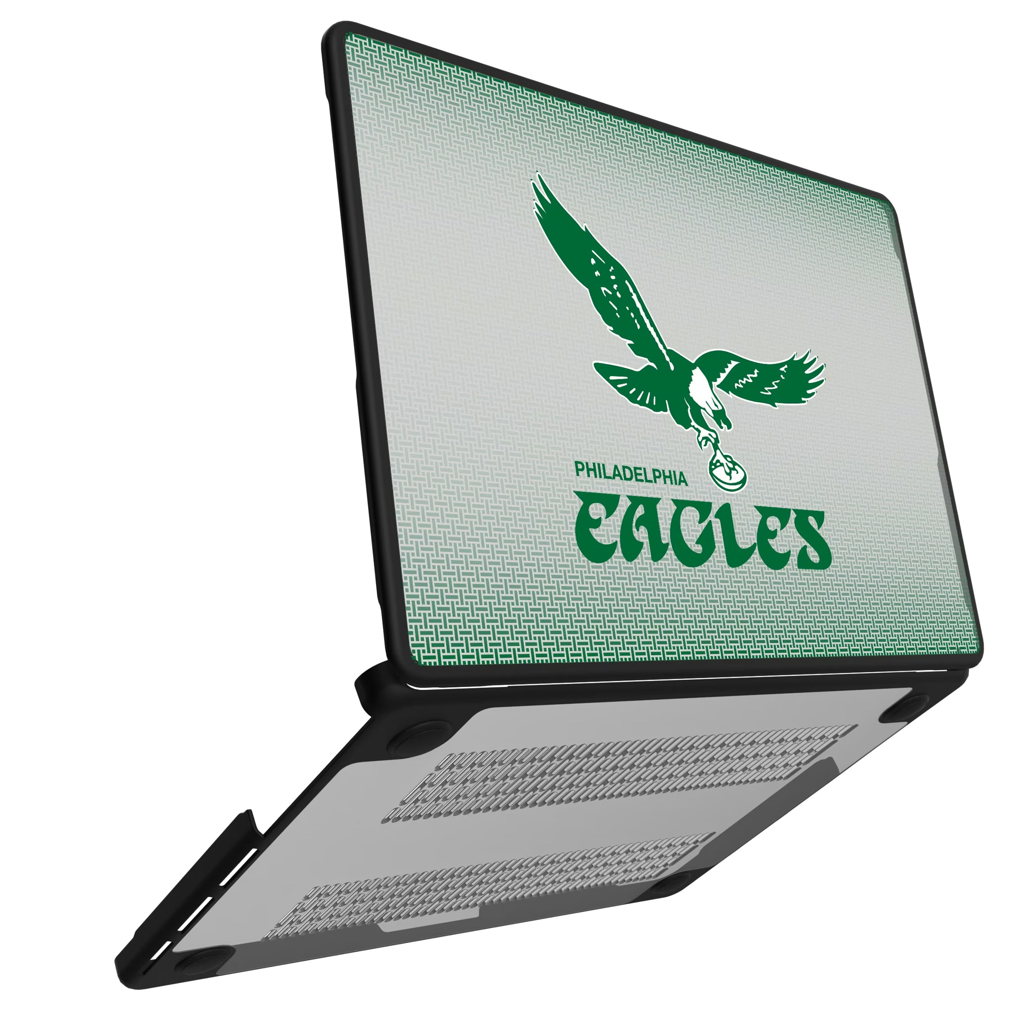Philadelphia Eagles 1973-1995 Historic Collection Linen MacBook Laptop Case for Apple MacBook#Device_MacBook Pro (14-inch, 2021) / MacBook Pro (14-inch, 2023) / MacBook Pro (14-inch, 2024)