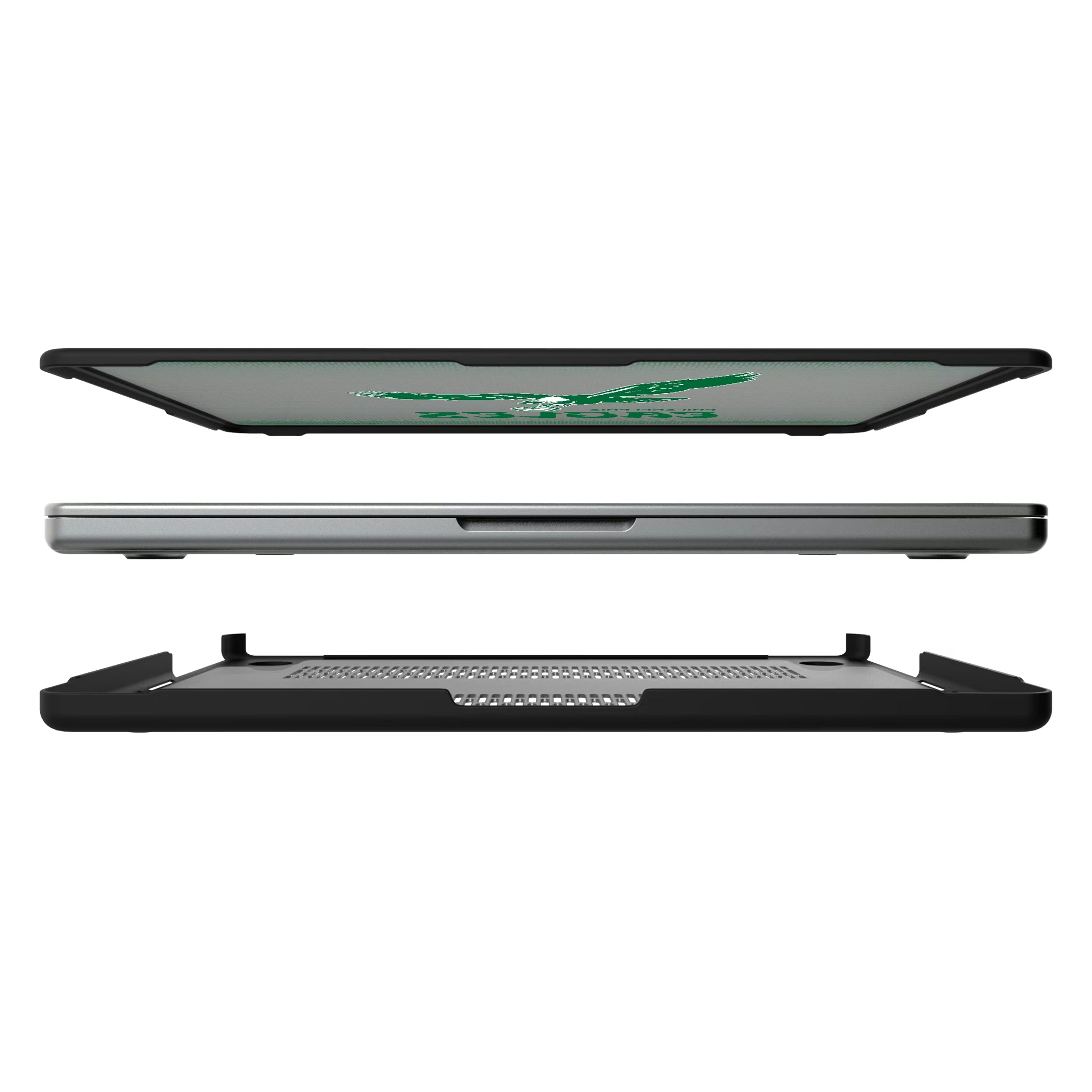 Philadelphia Eagles 1973-1995 Historic Collection Linen MacBook Laptop Case for Apple MacBook#Device_MacBook Pro (14-inch, 2021) / MacBook Pro (14-inch, 2023) / MacBook Pro (14-inch, 2024)
