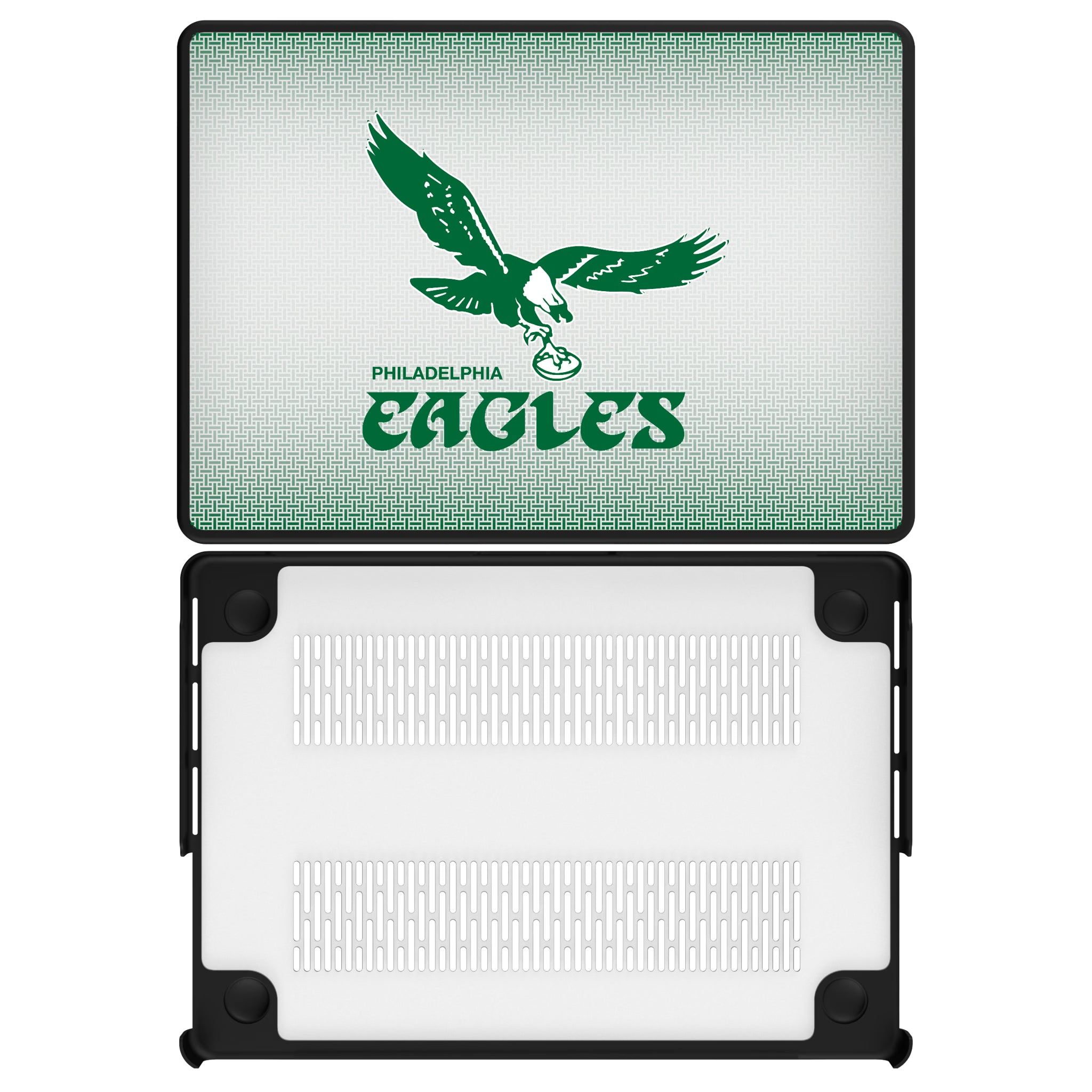 Philadelphia Eagles 1973-1995 Historic Collection Linen MacBook Laptop Case for Apple MacBook#Device_MacBook Pro (14-inch, 2021) / MacBook Pro (14-inch, 2023) / MacBook Pro (14-inch, 2024)