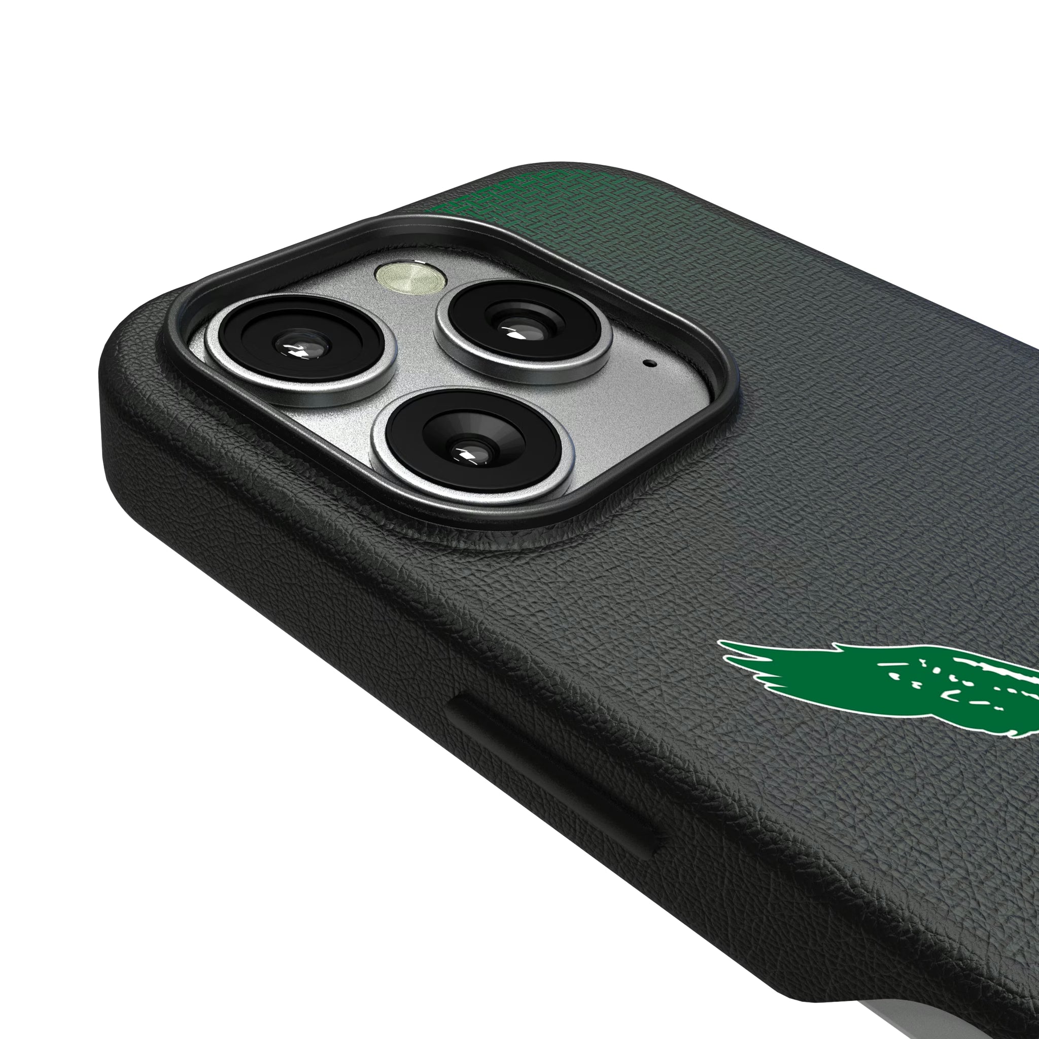 Philadelphia Eagles 1973-1995 Historic Collection Linen iPhone MagSafe Compatible Phone Case for Apple iPhone - Detail