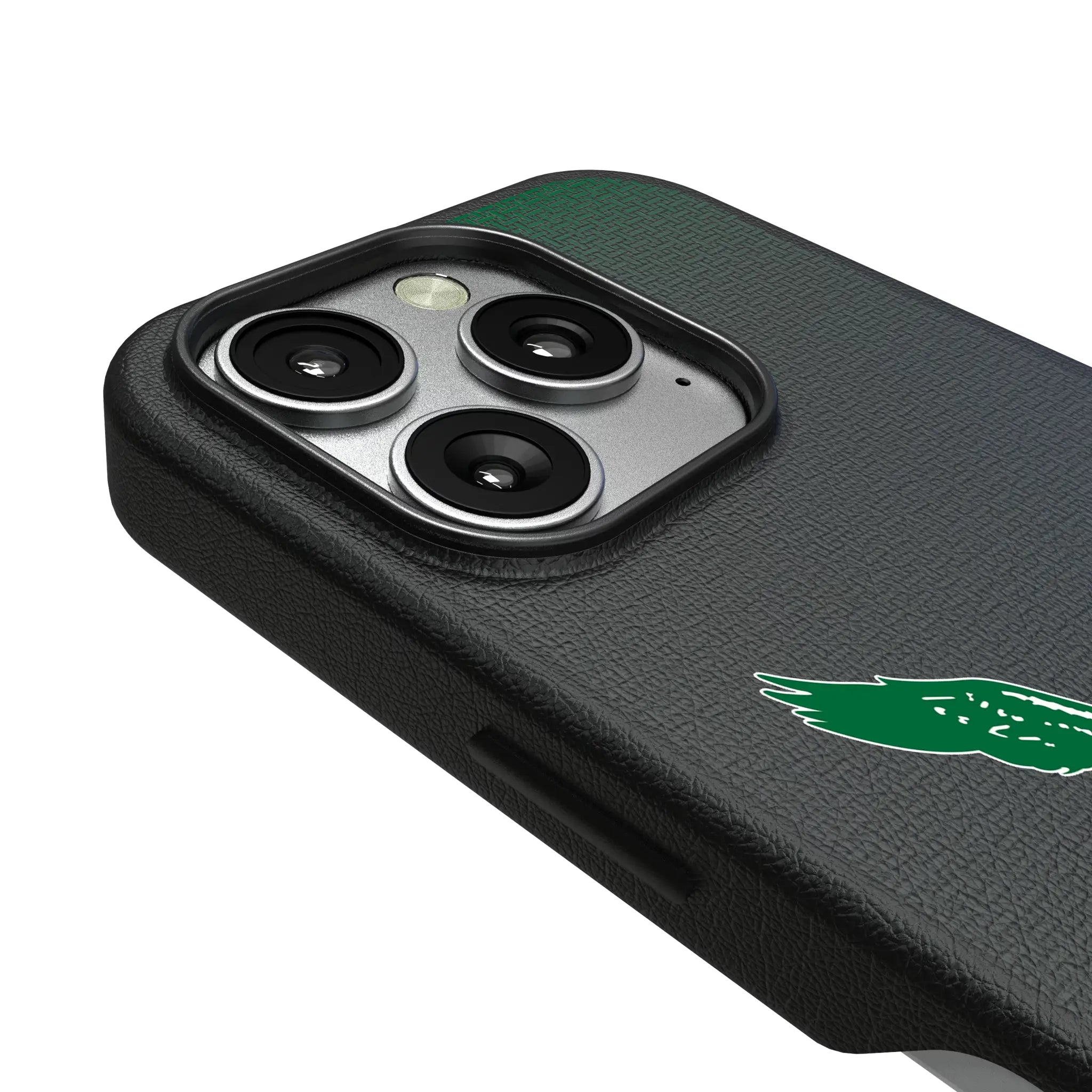 Philadelphia Eagles 1973-1995 Historic Collection Linen iPhone MagSafe Compatible Phone Case for Apple iPhone - Detail