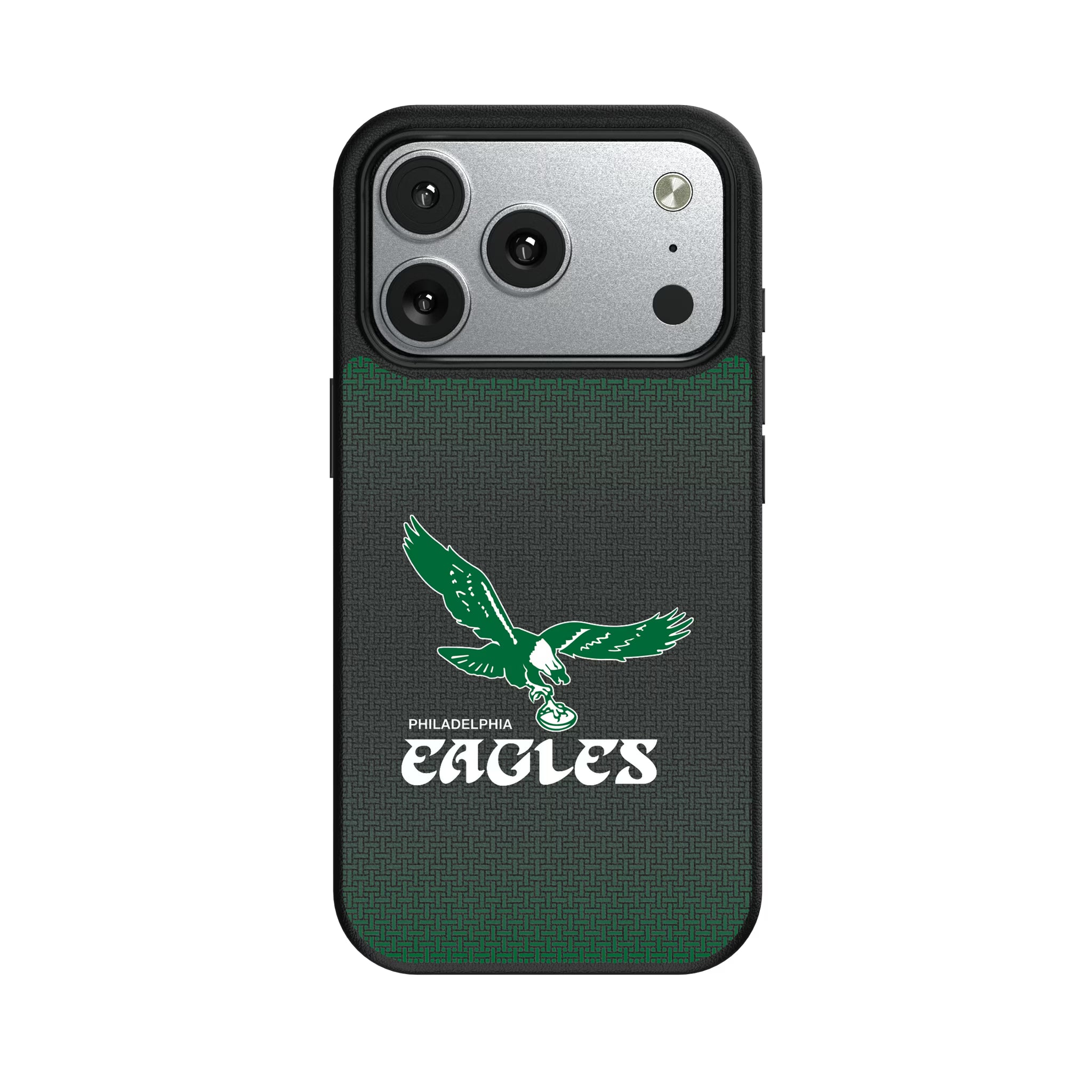 Philadelphia Eagles 1973-1995 Historic Collection Linen iPhone MagSafe Compatible Phone Case for Apple iPhone#Device_iPhone 17 Pro