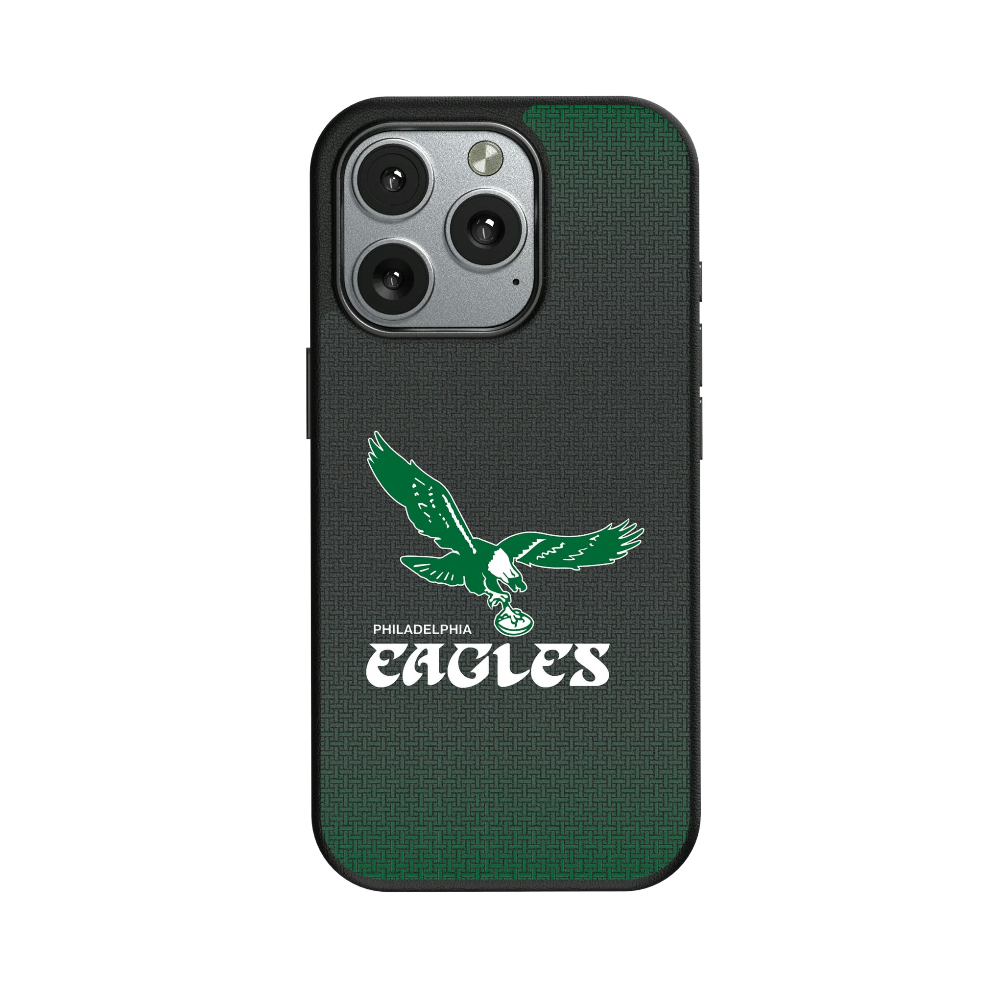 Philadelphia Eagles 1973-1995 Historic Collection Linen iPhone MagSafe Compatible Phone Case for Apple iPhone