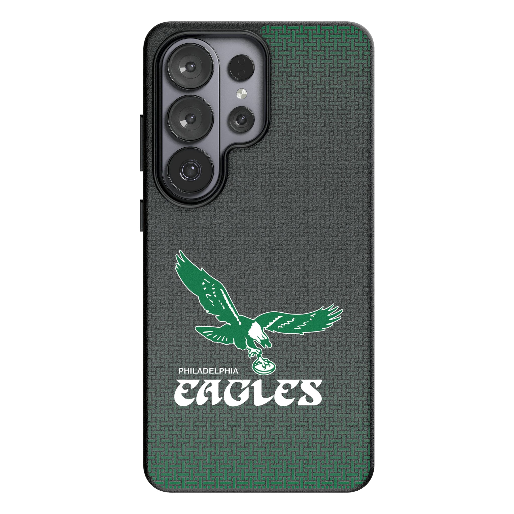 Philadelphia Eagles 1973-1995 Historic Collection Linen Galaxy MagSafe Compatible Phone Case for Samsung Galaxy#Device_Galaxy S26 Ultra