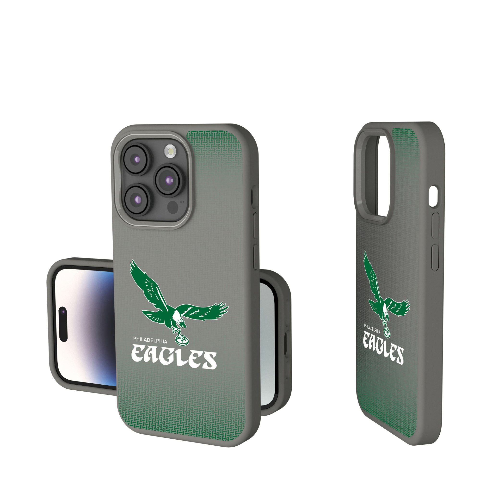 Philadelphia Eagles 1973-1995 Historic Collection Linen iPhone Soft Touch Phone Case for Apple iPhone
