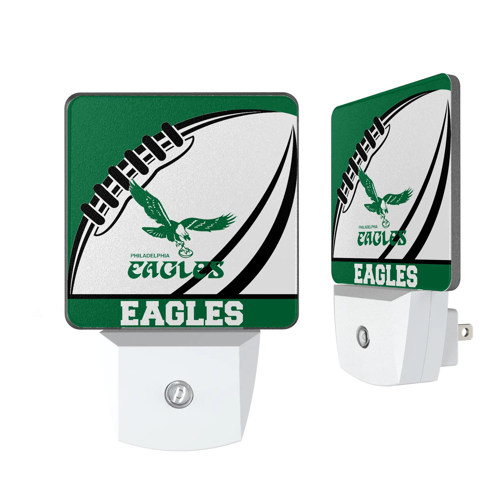 Philadelphia Eagles 1973-1995 Historic Collection Passtime Night Light 2-Pack