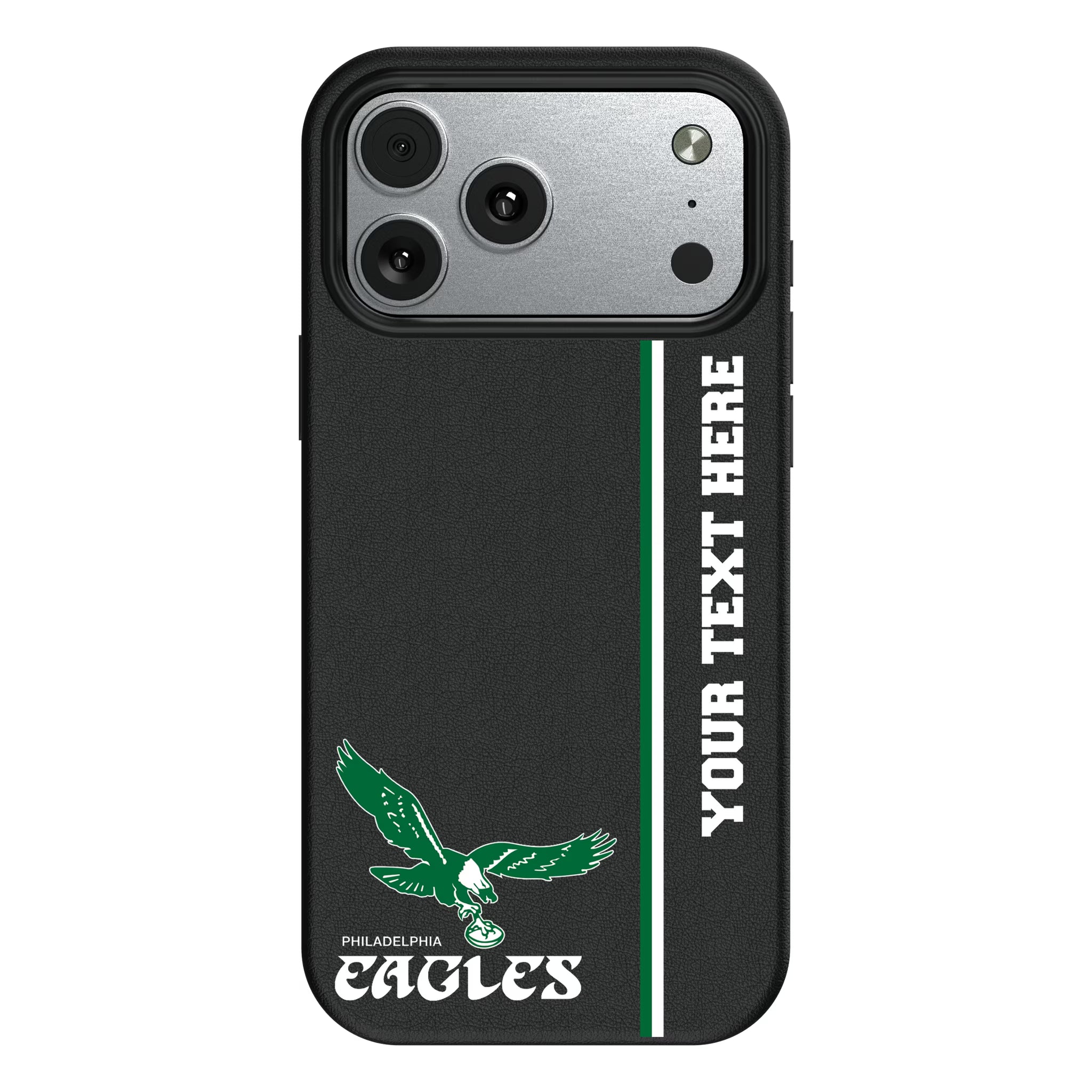Philadelphia Eagles 1973-1995 Historic Collection Personalized Sidebard iPhone MagSafe Compatible Phone Case for Apple iPhone#Device_iPhone 17 Pro Max