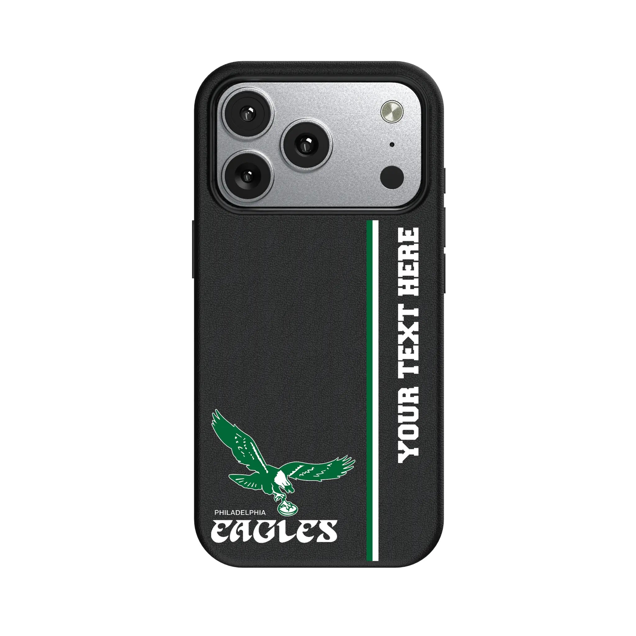 Philadelphia Eagles 1973-1995 Historic Collection Personalized Sidebard iPhone MagSafe Compatible Phone Case for Apple iPhone#Device_iPhone 17 Pro