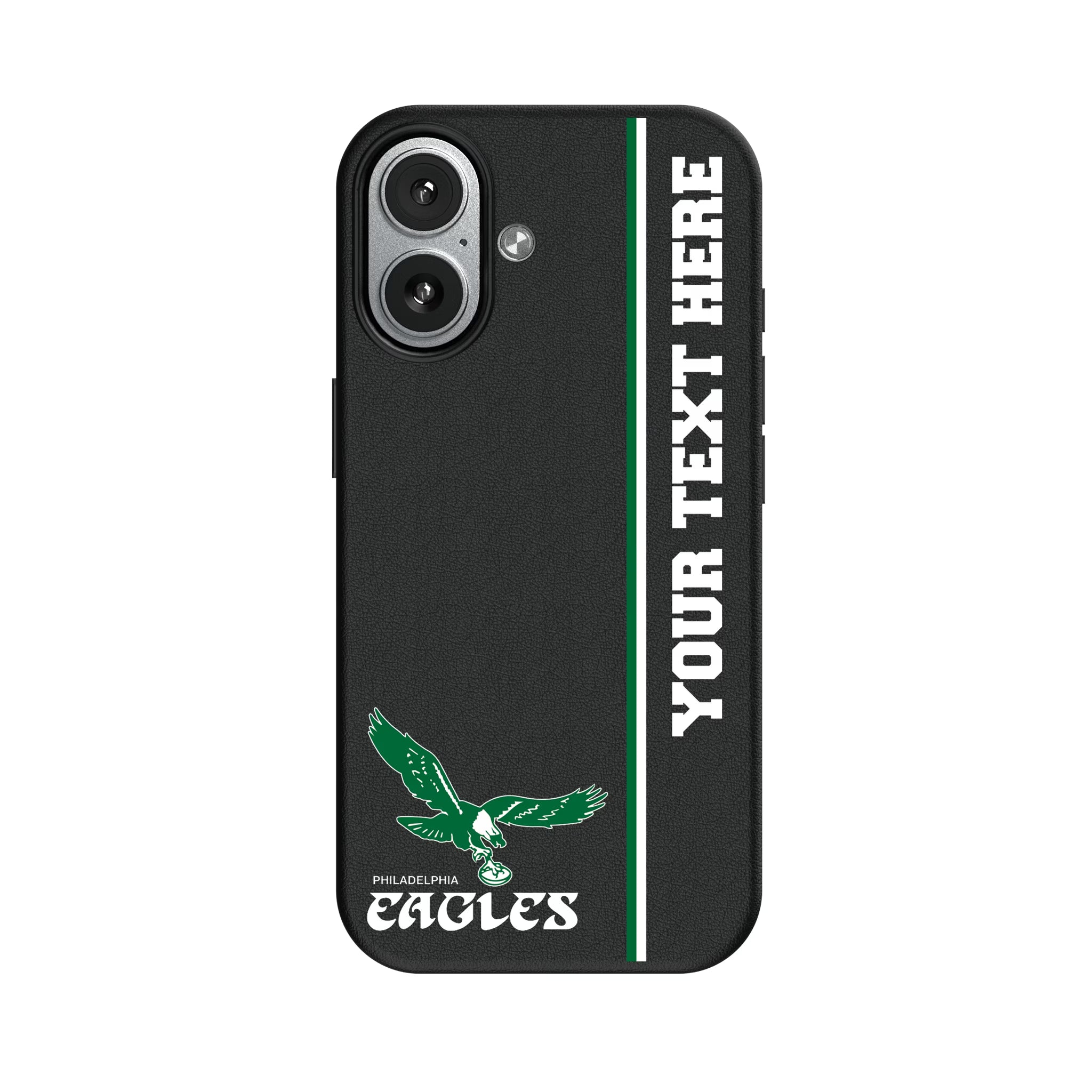 Philadelphia Eagles 1973-1995 Historic Collection Personalized Sidebard iPhone MagSafe Compatible Phone Case for Apple iPhone#Device_iPhone 17