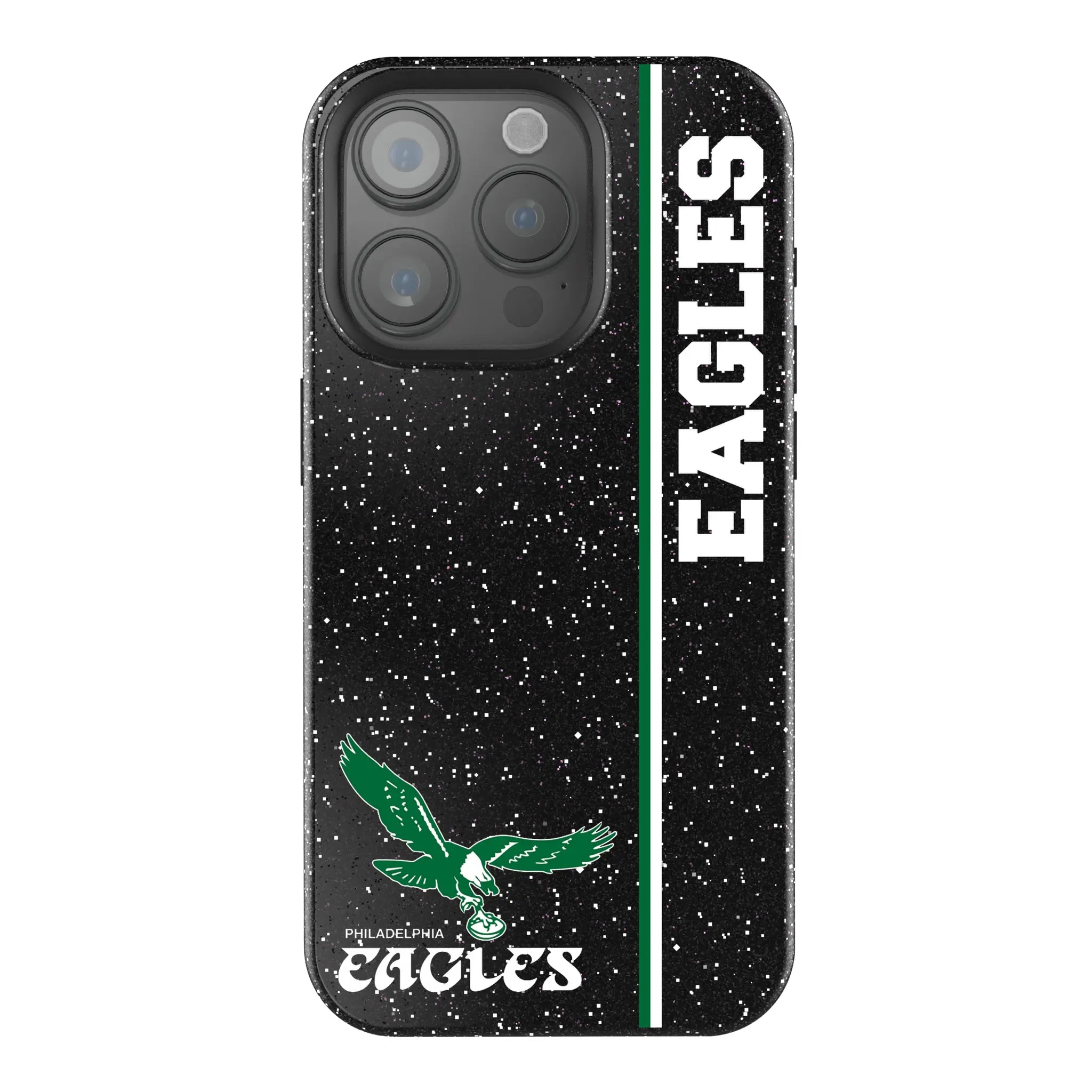 Philadelphia Eagles 1973-1995 Historic Collection Sidebar iPhone Bling Phone Case for Apple iPhone