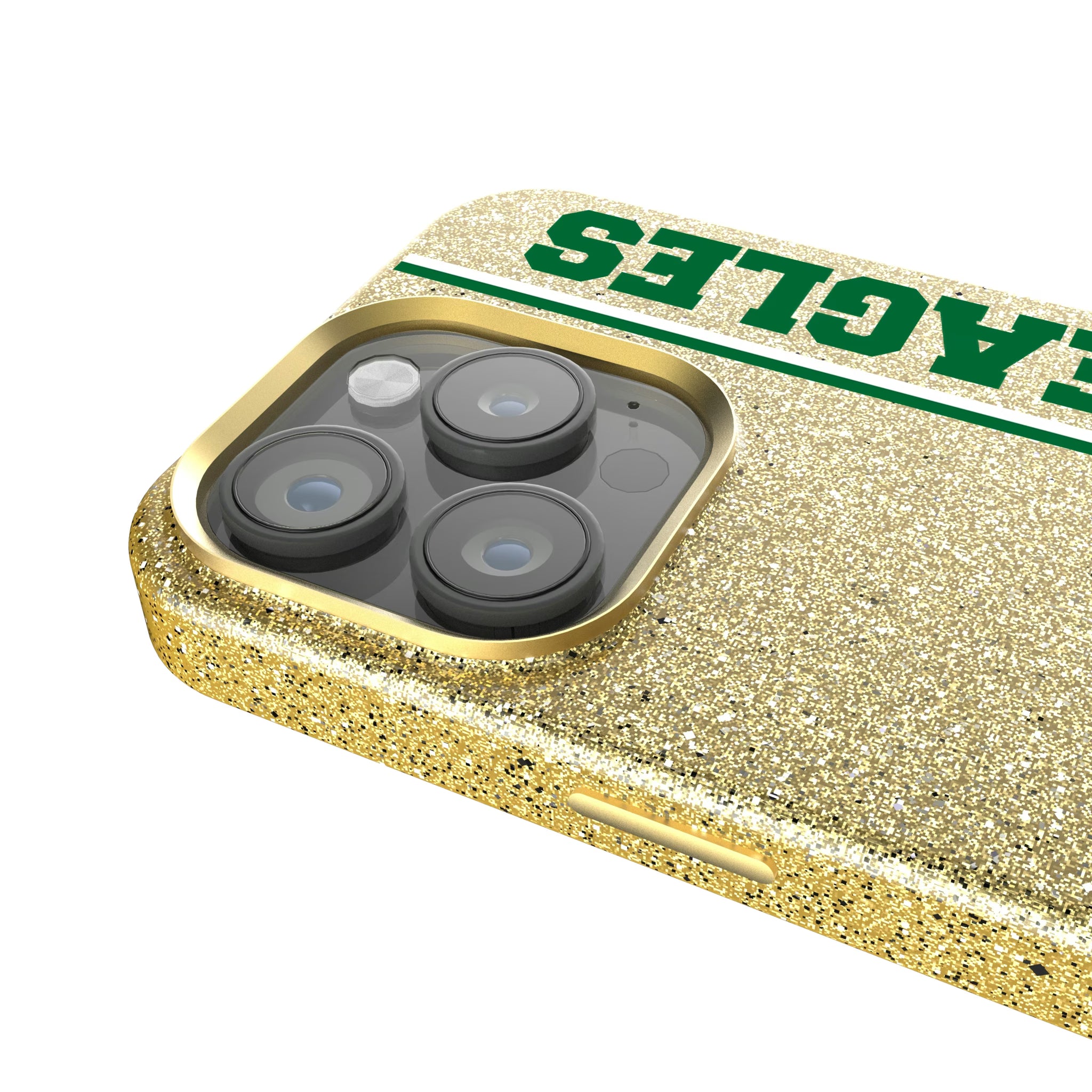 Philadelphia Eagles 1973-1995 Historic Collection Sidebar iPhone Bling Phone Case for Apple iPhone - Detail