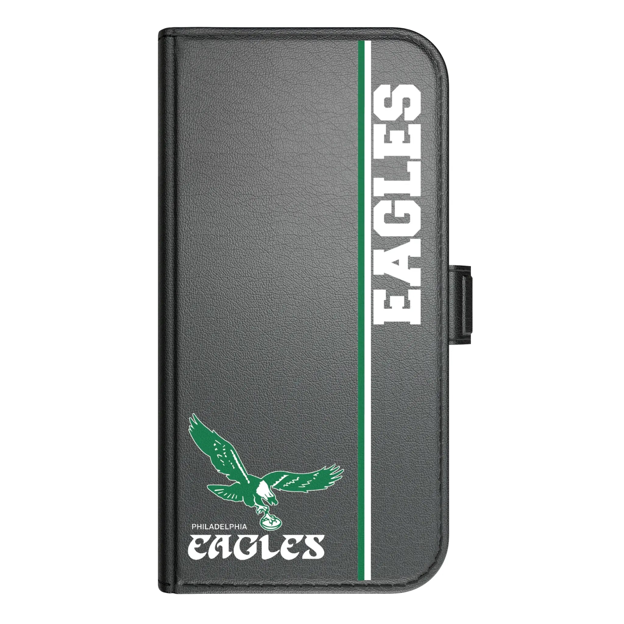 Philadelphia Eagles 1973-1995 Historic Collection Sidebar iPhone Folio Phone Case for Apple iPhone#Device_iPhone 17