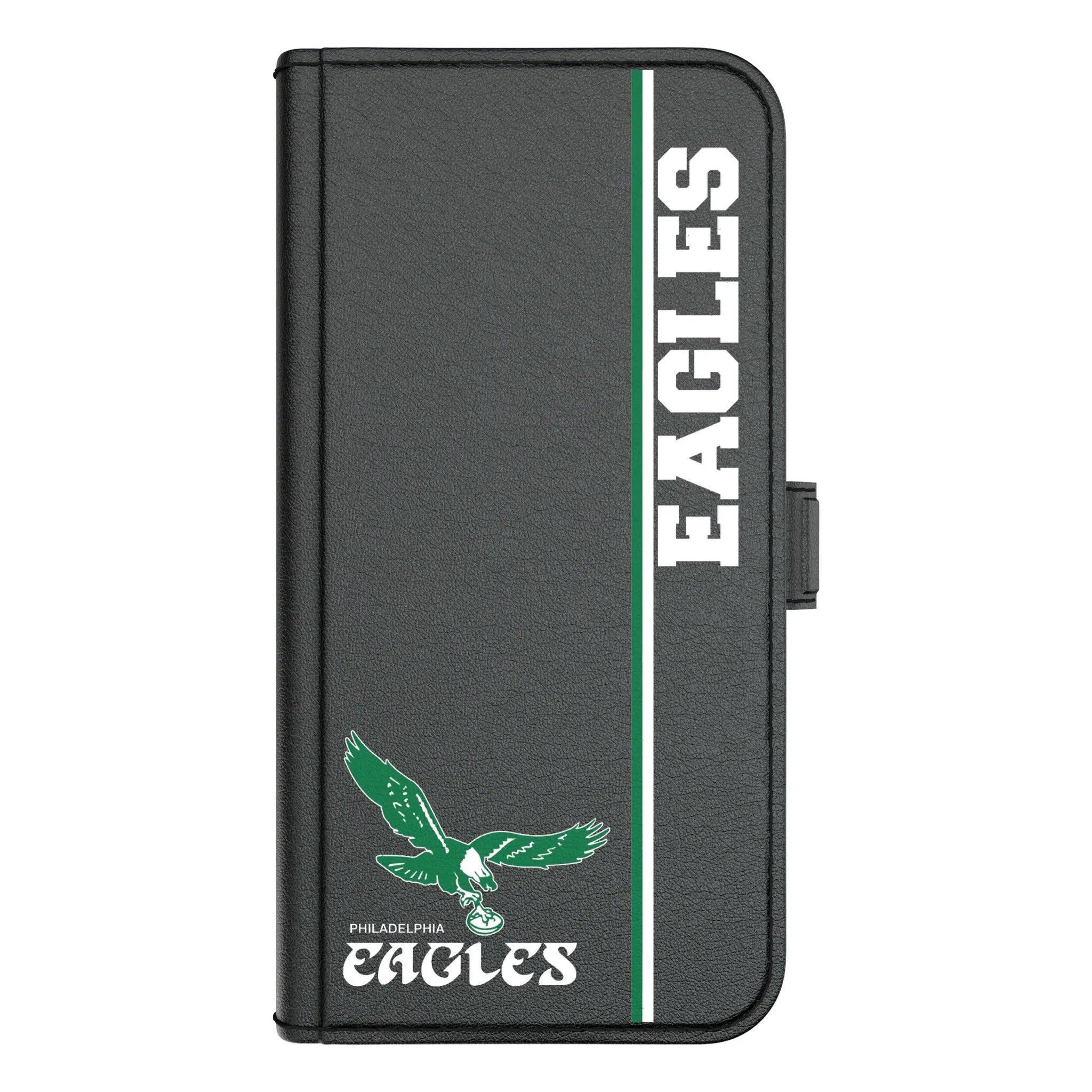Philadelphia Eagles 1973-1995 Historic Collection Sidebar iPhone Folio Phone Case for Apple iPhone#Device_iPhone 17 Pro Max