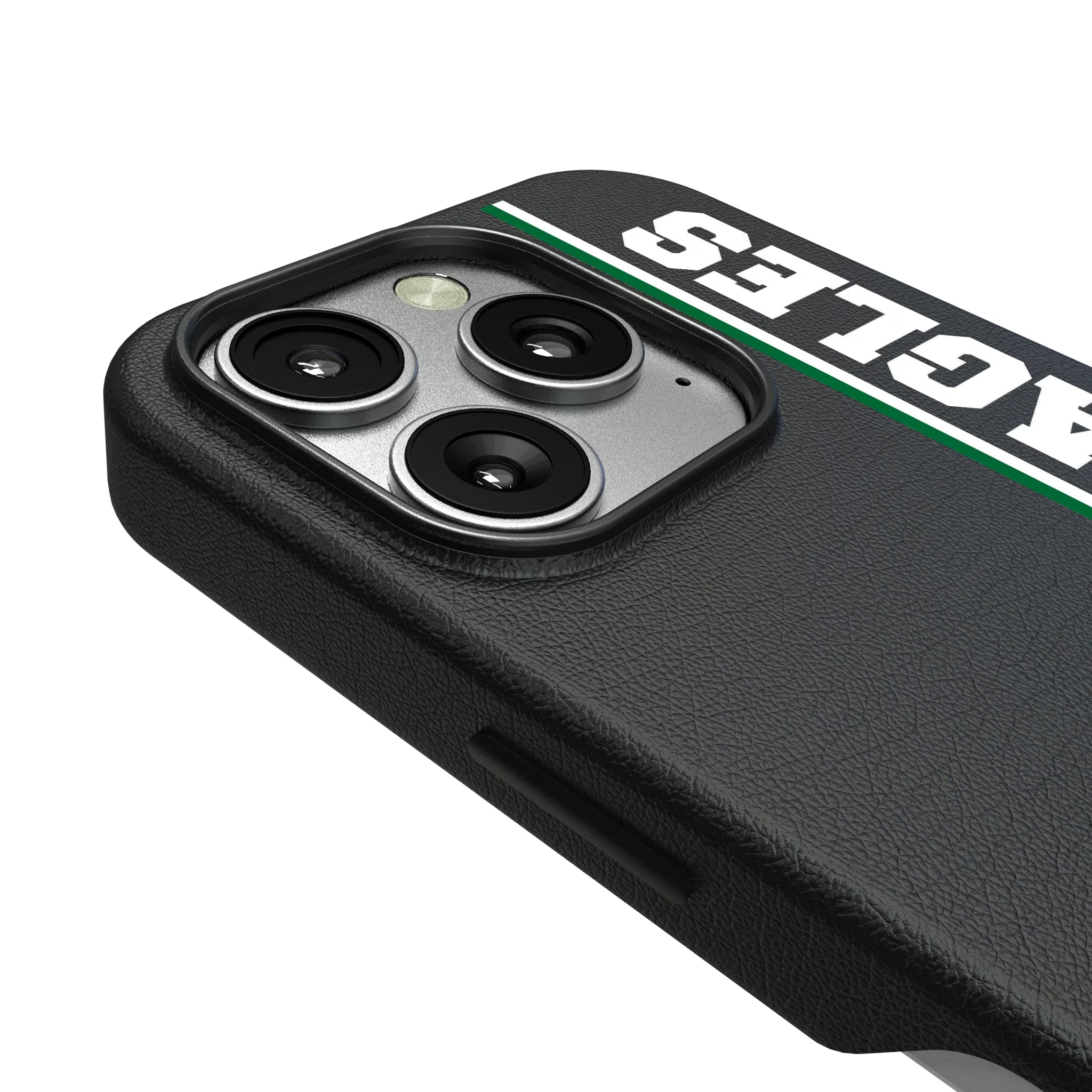 Philadelphia Eagles 1973-1995 Historic Collection Sidebar iPhone MagSafe Compatible Phone Case for Apple iPhone - Detail
