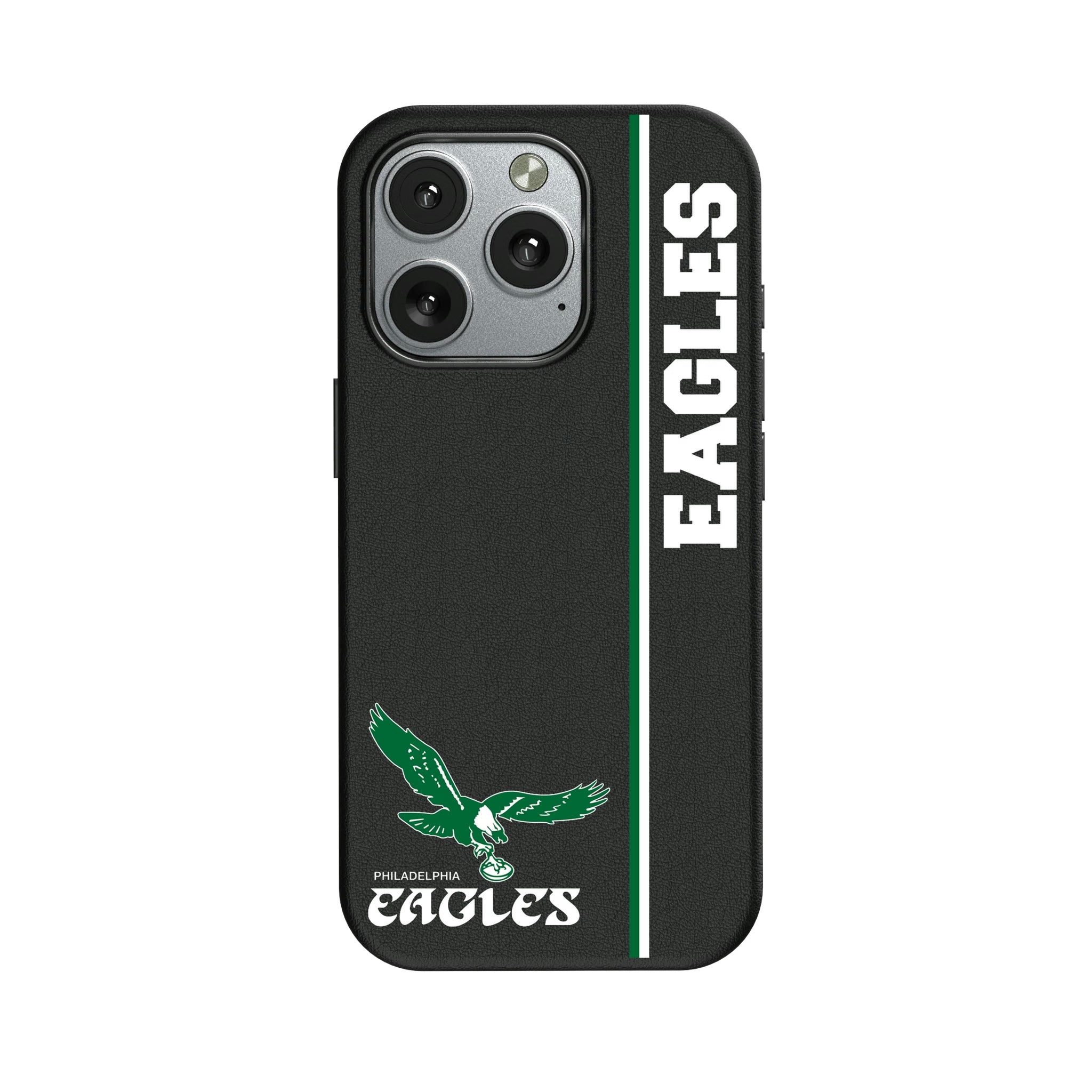 Philadelphia Eagles 1973-1995 Historic Collection Sidebar iPhone MagSafe Compatible Phone Case for Apple iPhone