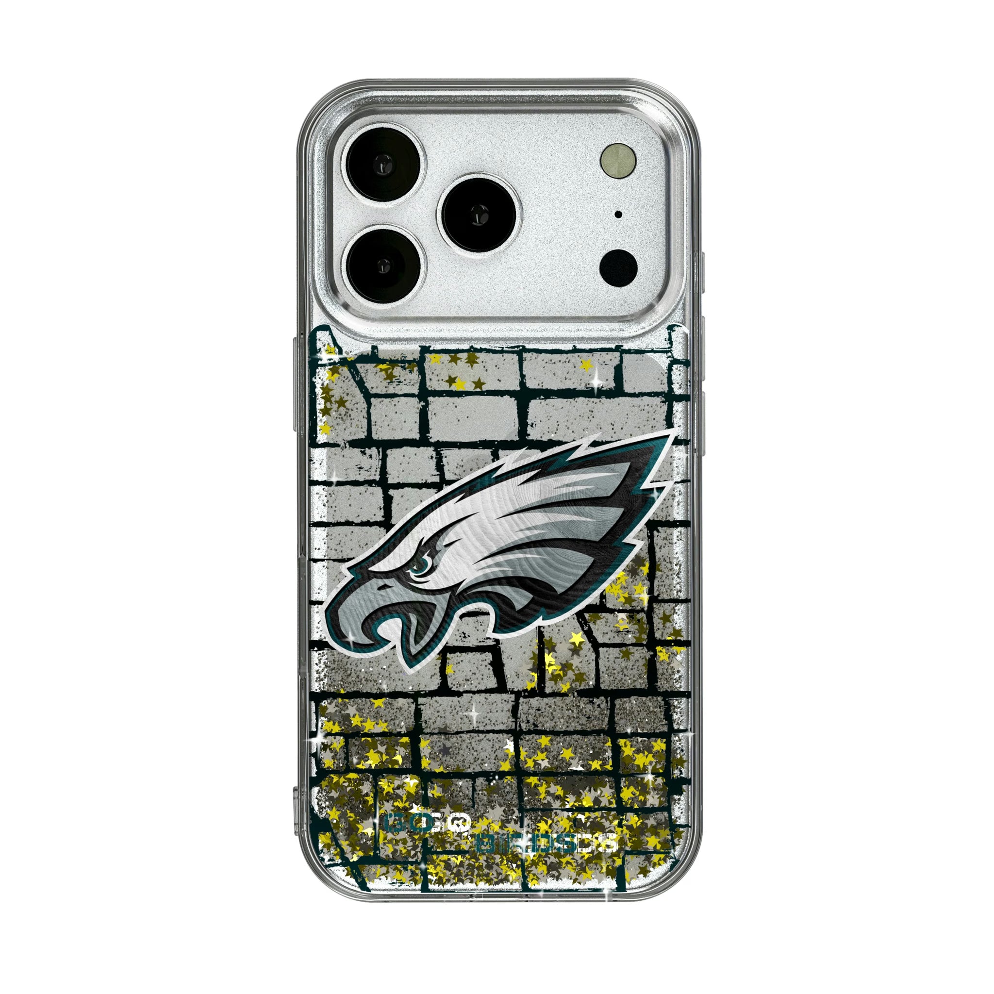 Philadelphia Eagles Brick iPhone Glitter Phone Case for Apple iPhone