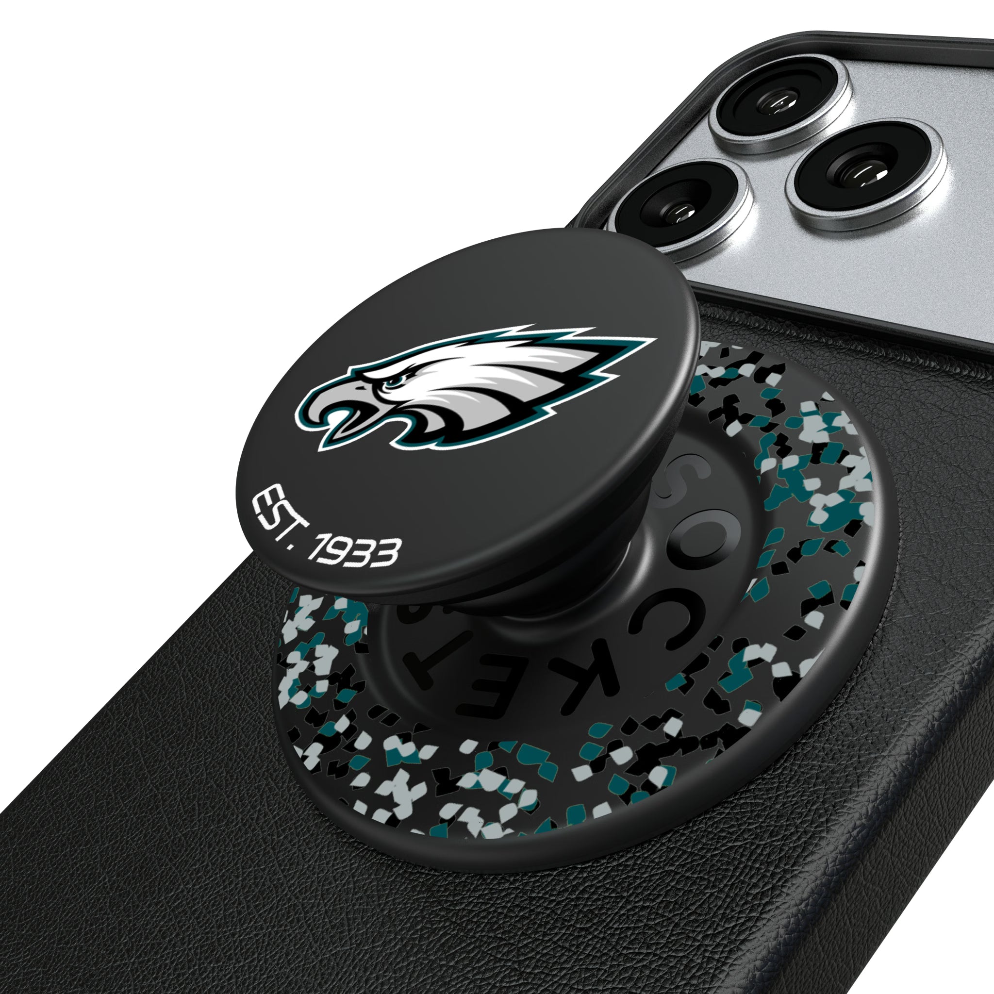 Philadelphia Eagles Confetti Popsockets Round Magnetic