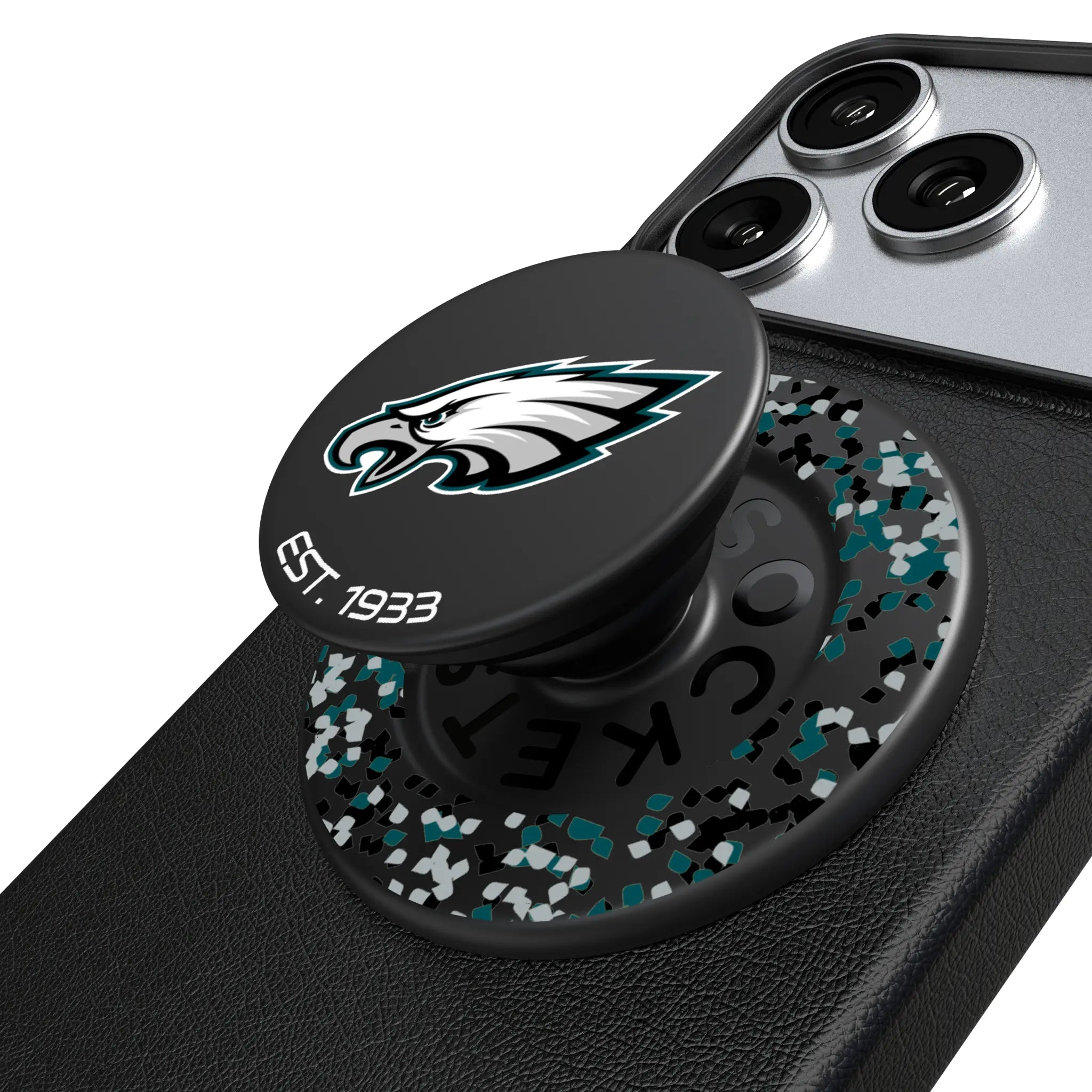 Philadelphia Eagles Confetti Popsockets Round Magnetic