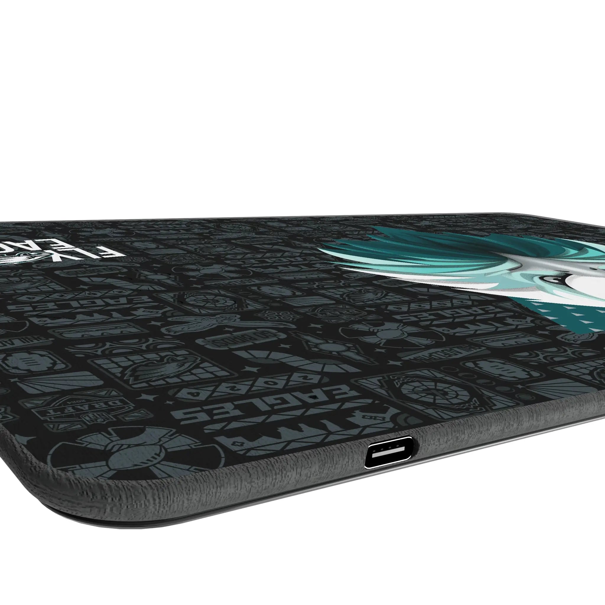 Philadelphia Eagles Deco 15-Watt Wireless Charger and Mouse Pad
