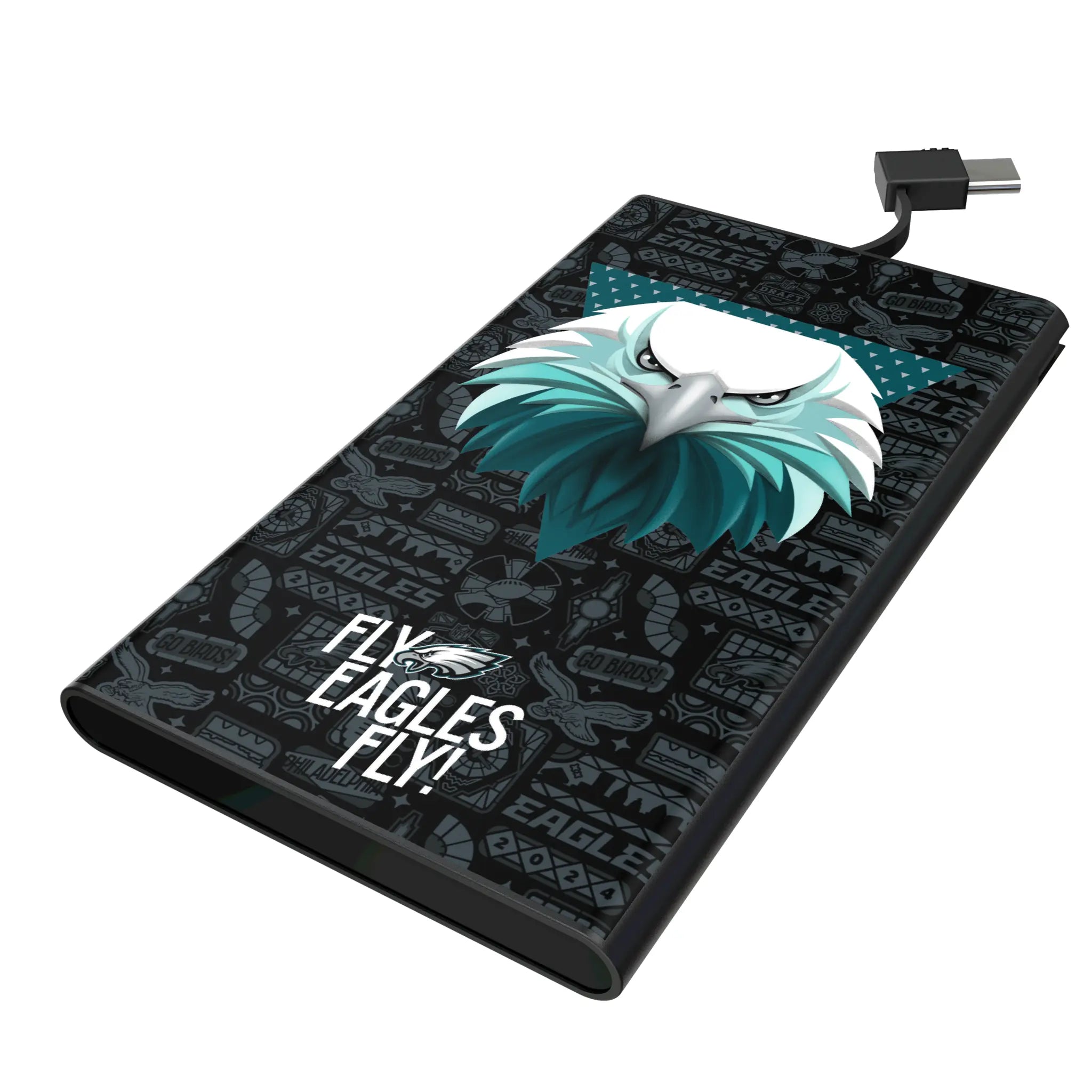 Philadelphia Eagles Deco 5000mAh Flat Power Bank