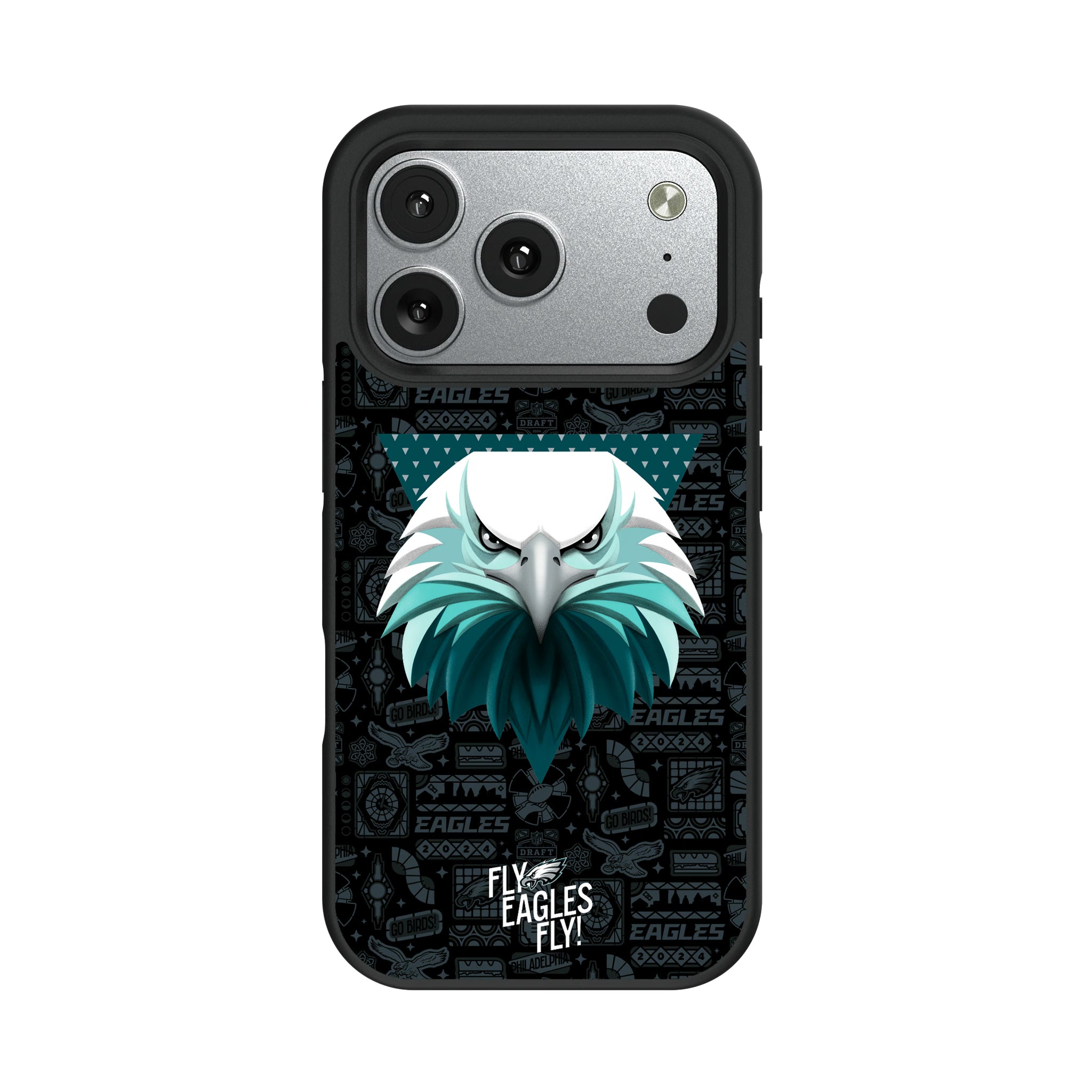 Philadelphia Eagles Deco iPhone Bump Phone Case for Apple iPhone#Device_iPhone 17 Pro
