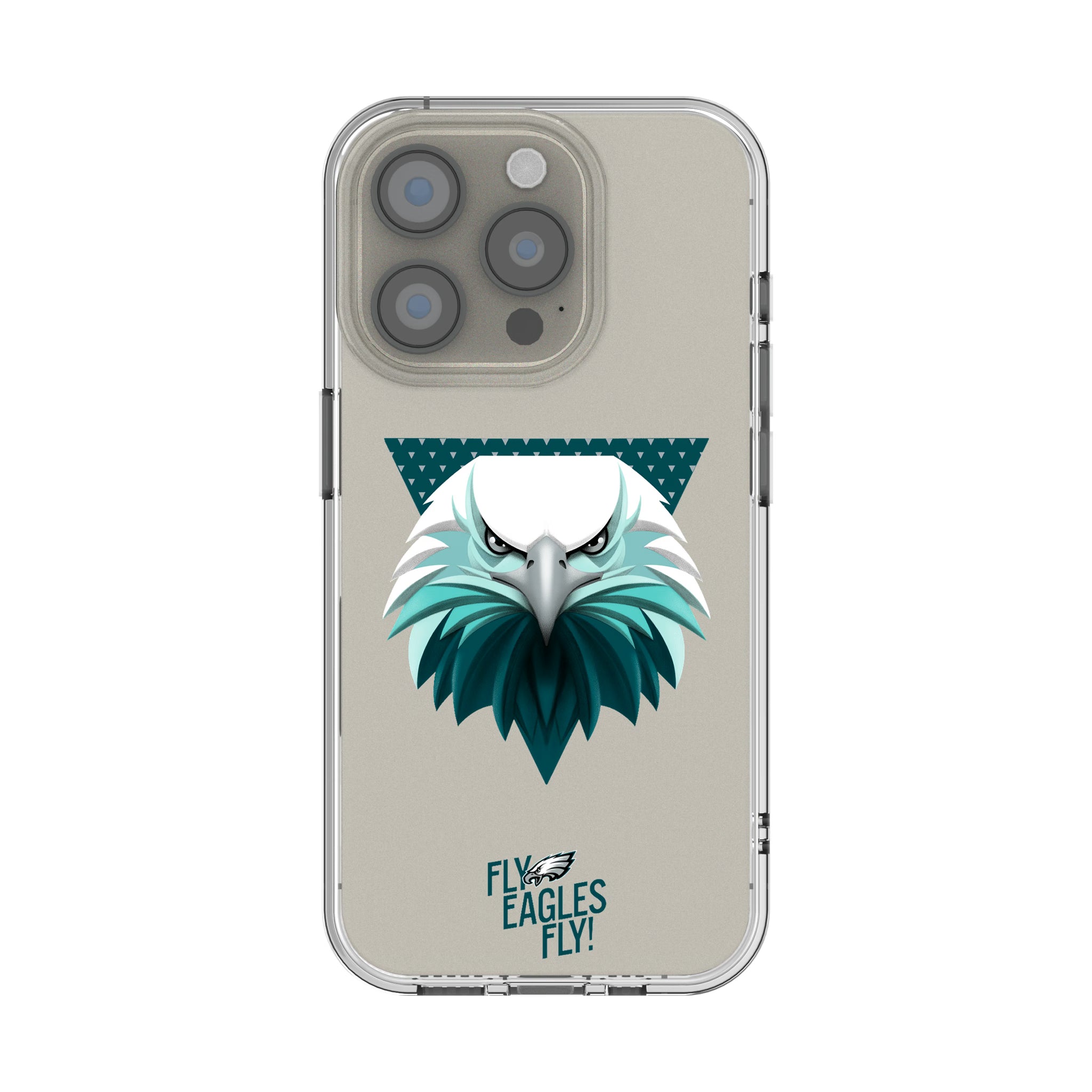 Philadelphia Eagles Deco iPhone Clear Phone Case for Apple iPhone