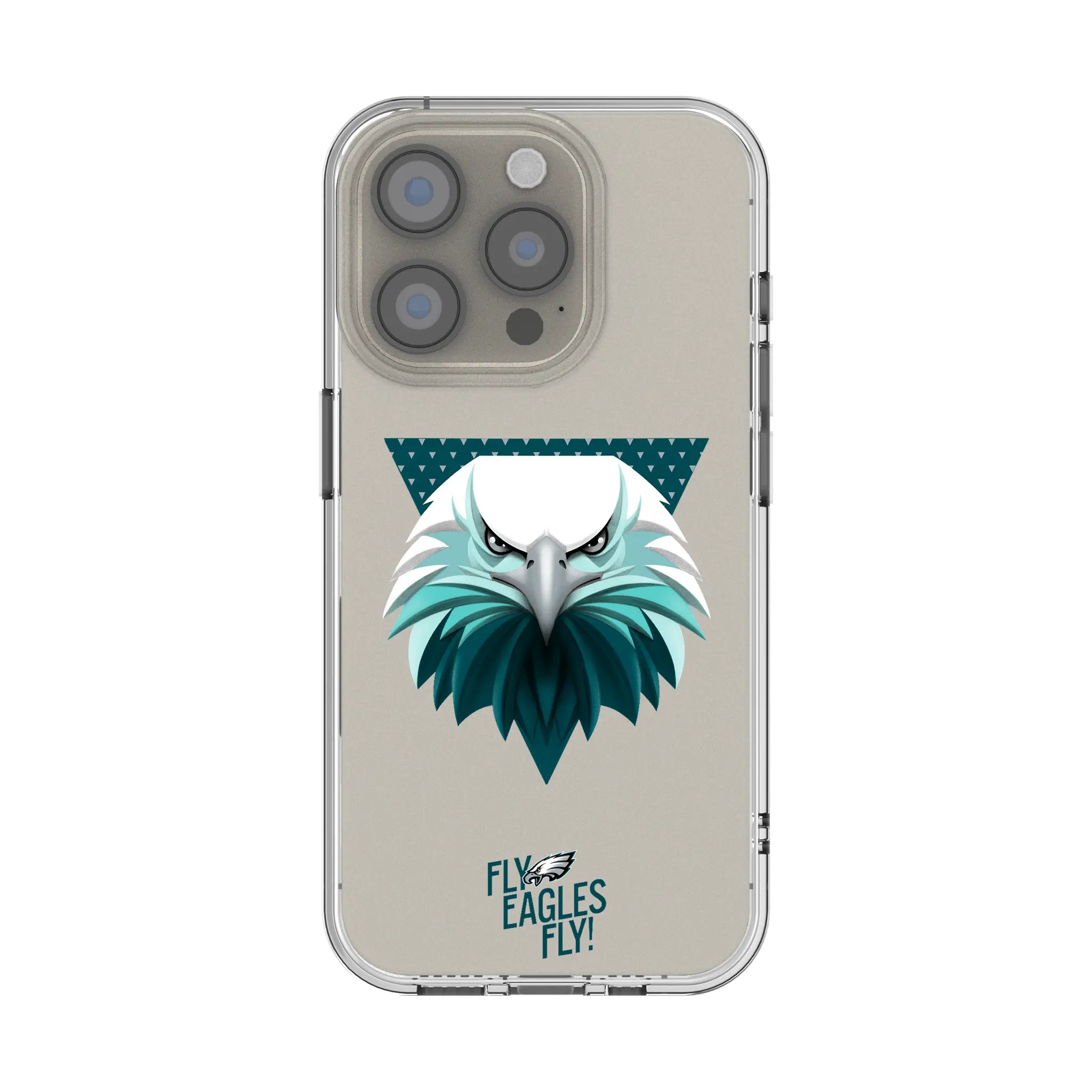 Philadelphia Eagles Deco iPhone Clear Phone Case for Apple iPhone