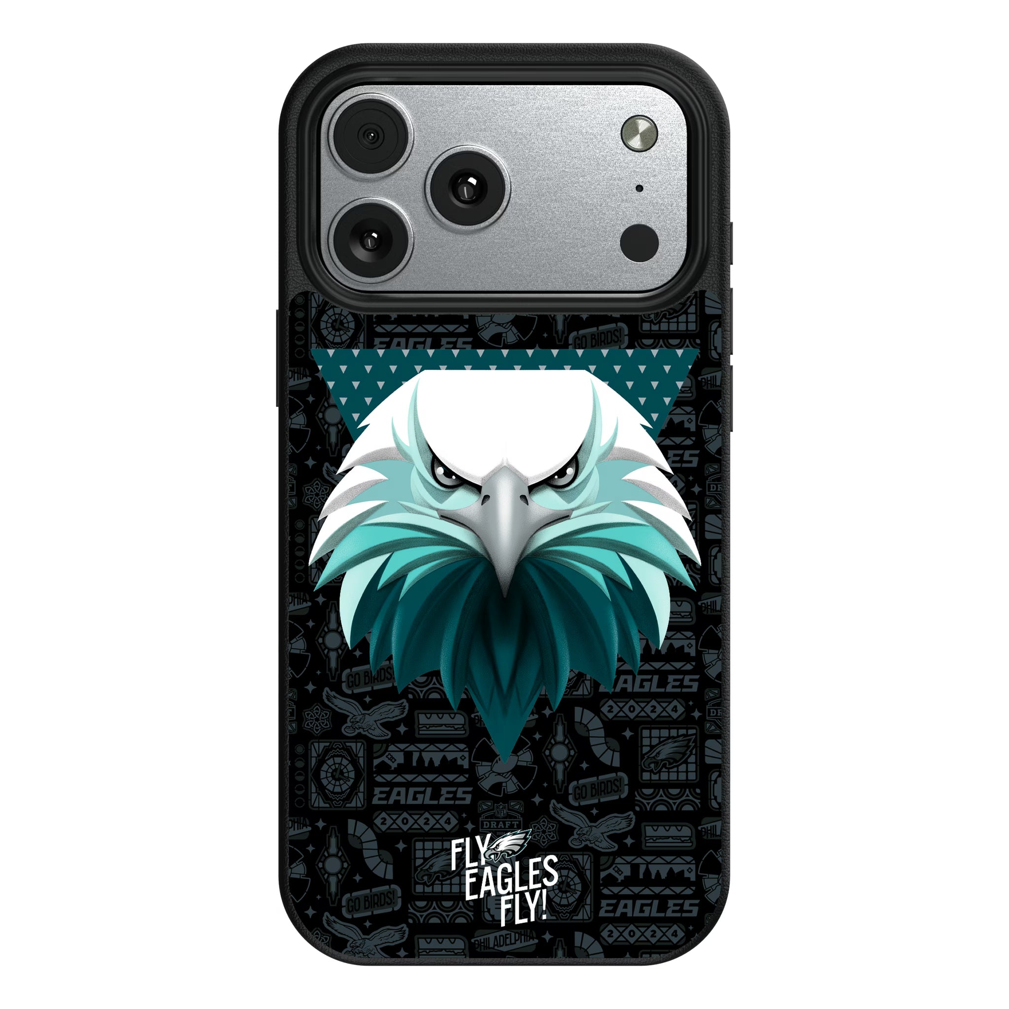 Philadelphia Eagles Deco iPhone MagSafe Compatible Phone Case for Apple iPhone#Device_iPhone 17 Pro Max