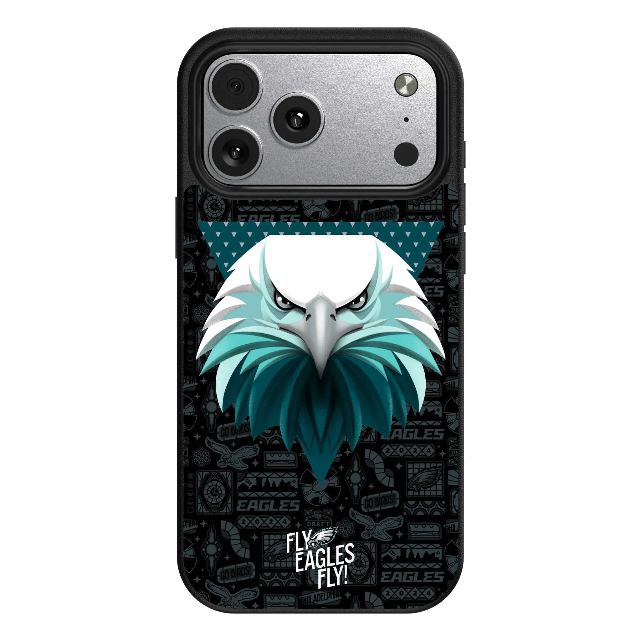 Philadelphia Eagles Deco iPhone MagSafe Compatible Phone Case for Apple iPhone#Device_iPhone 17 Pro Max