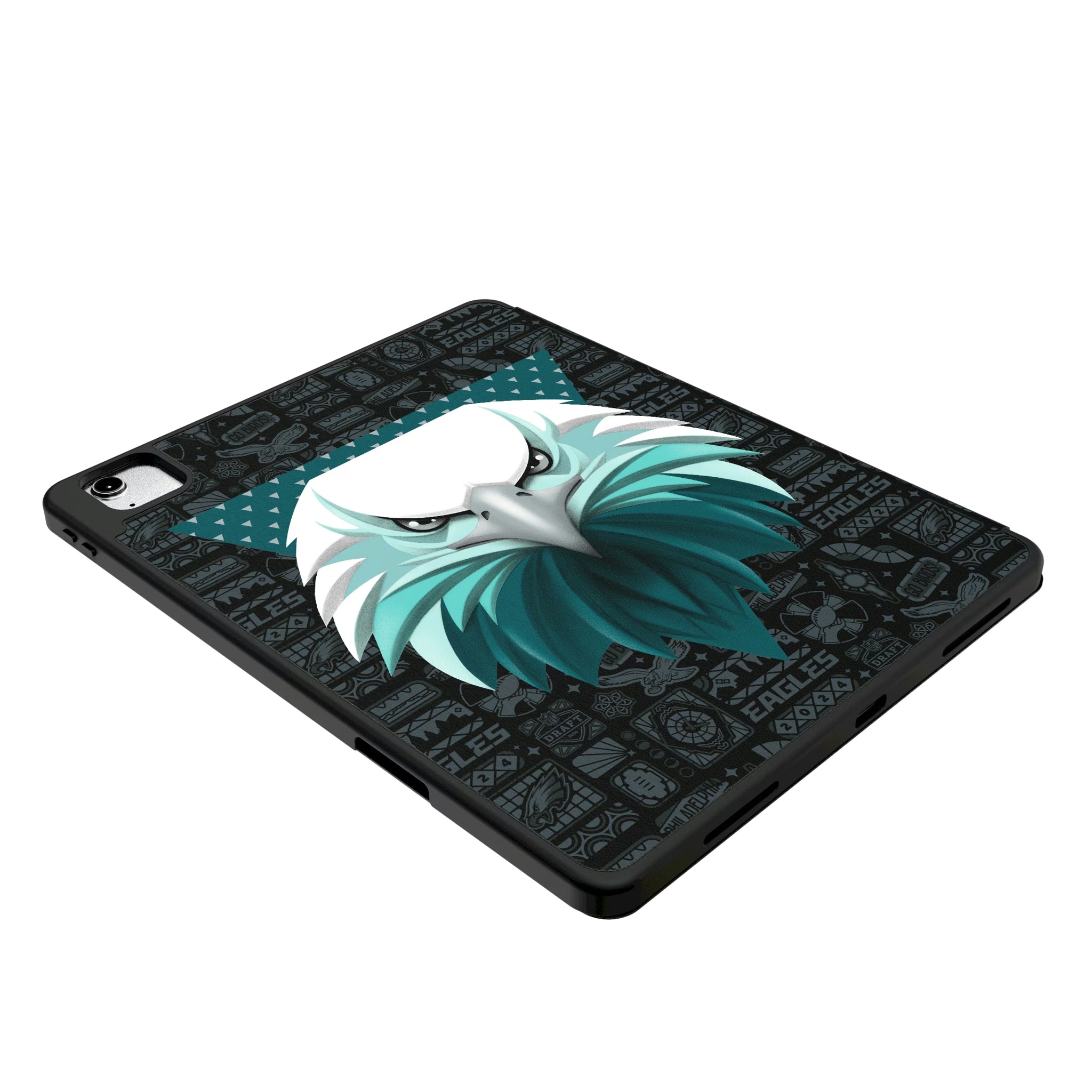 Philadelphia Eagles Deco iPad Tablet Case for Apple iPad - Isometric View